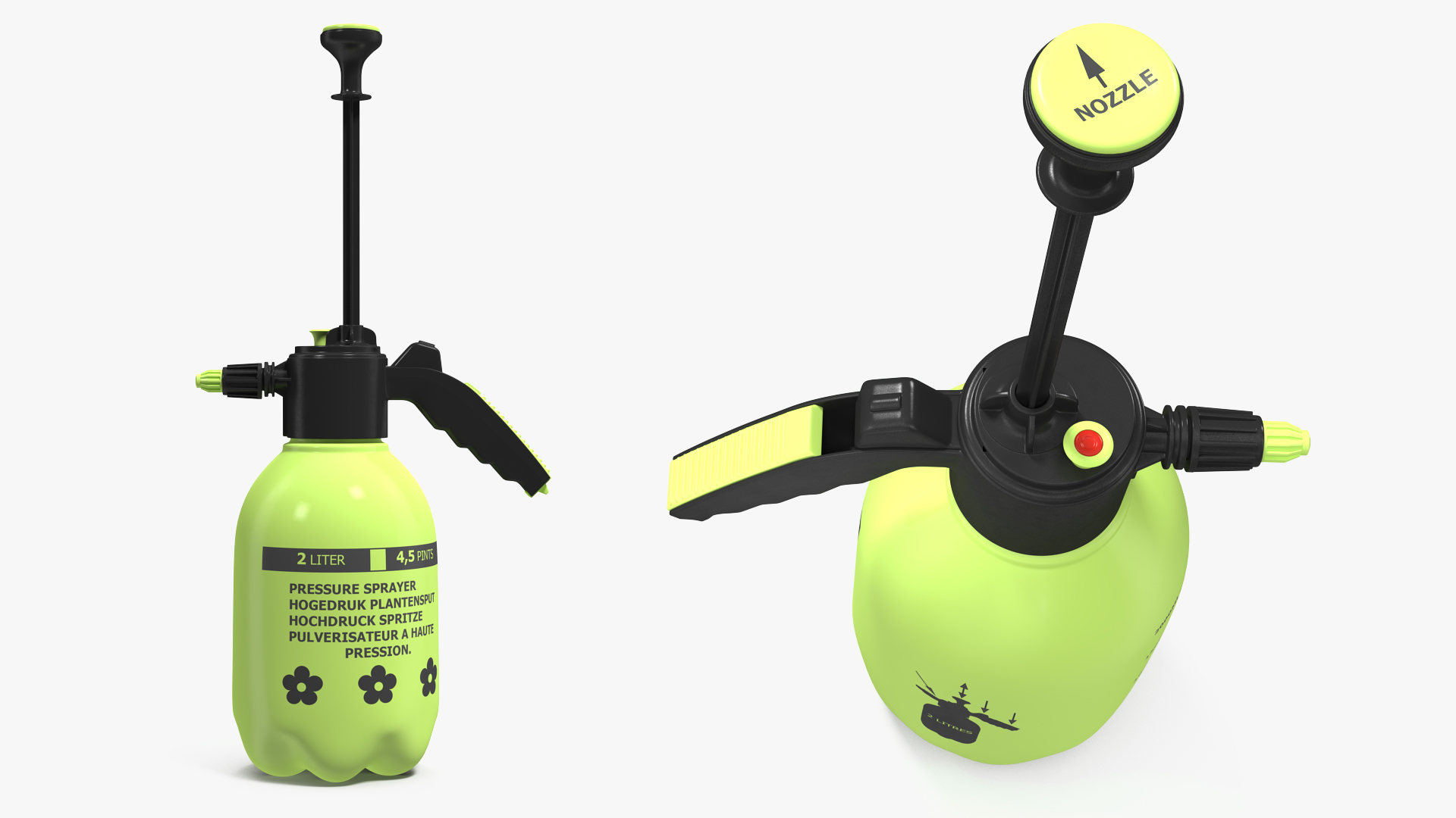 Hand Held Garden Sprayer 3D model