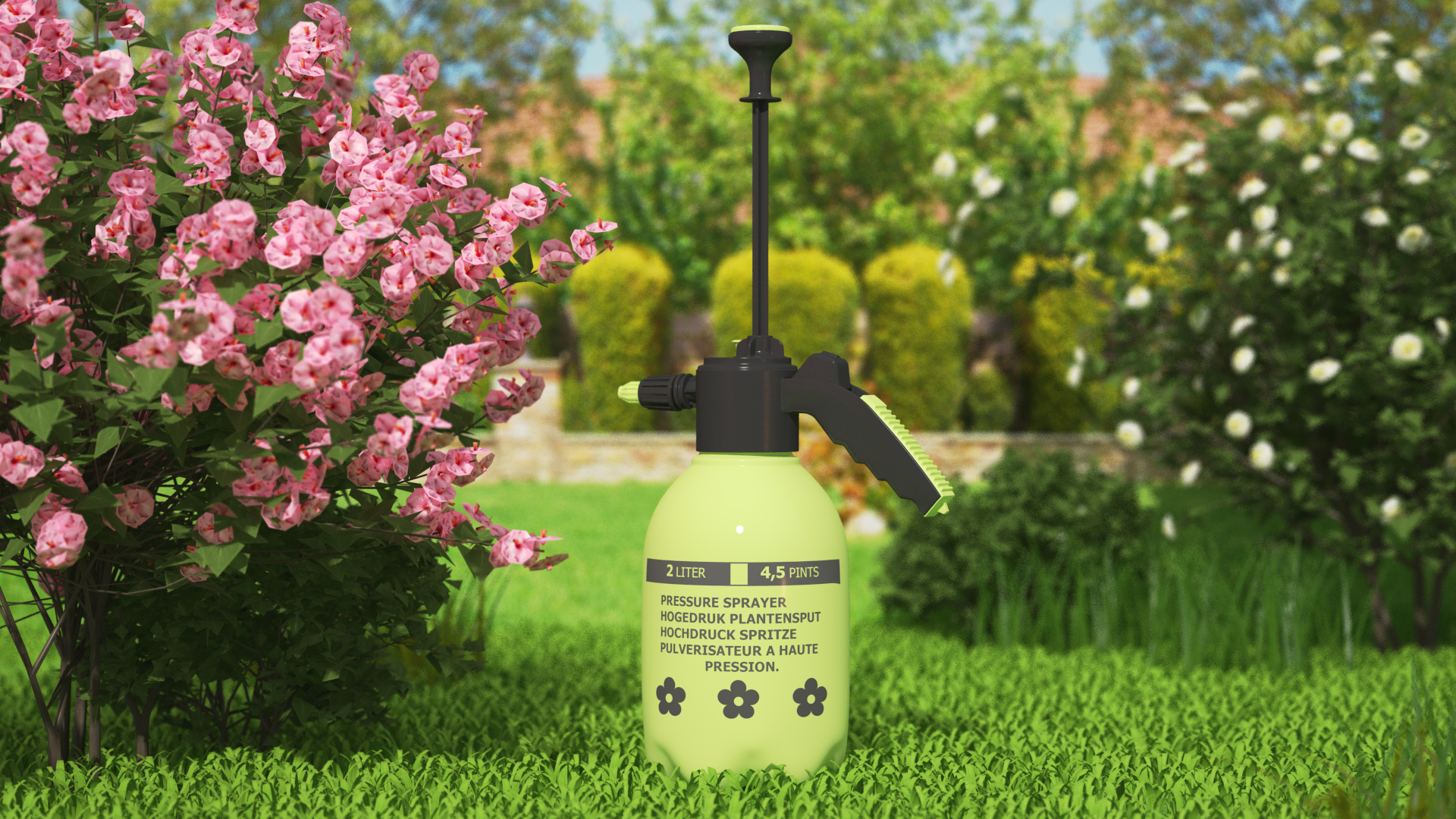 Hand Held Garden Sprayer 3D model