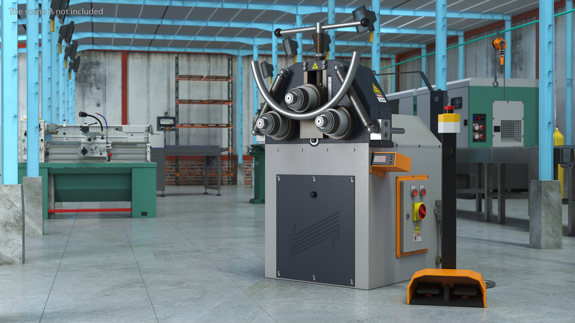 3D model Pipe Bending Machine