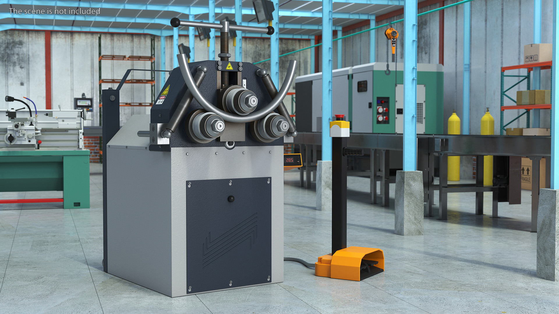 3D model Pipe Bending Machine