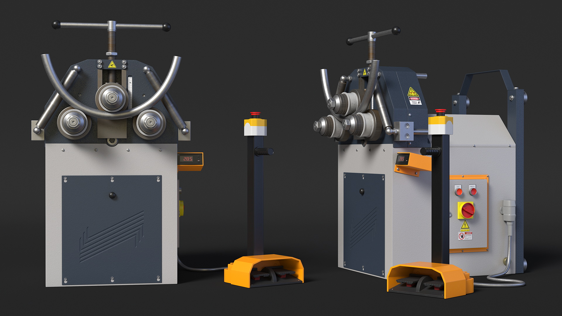 3D model Pipe Bending Machine
