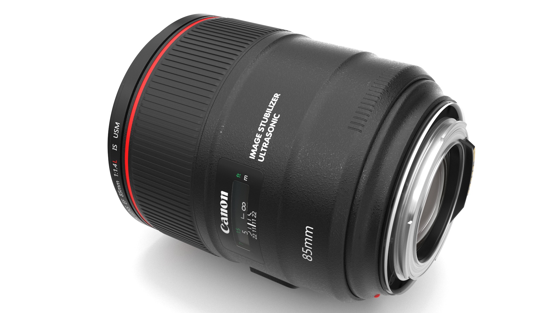3D Lens Canon EF 85mm model