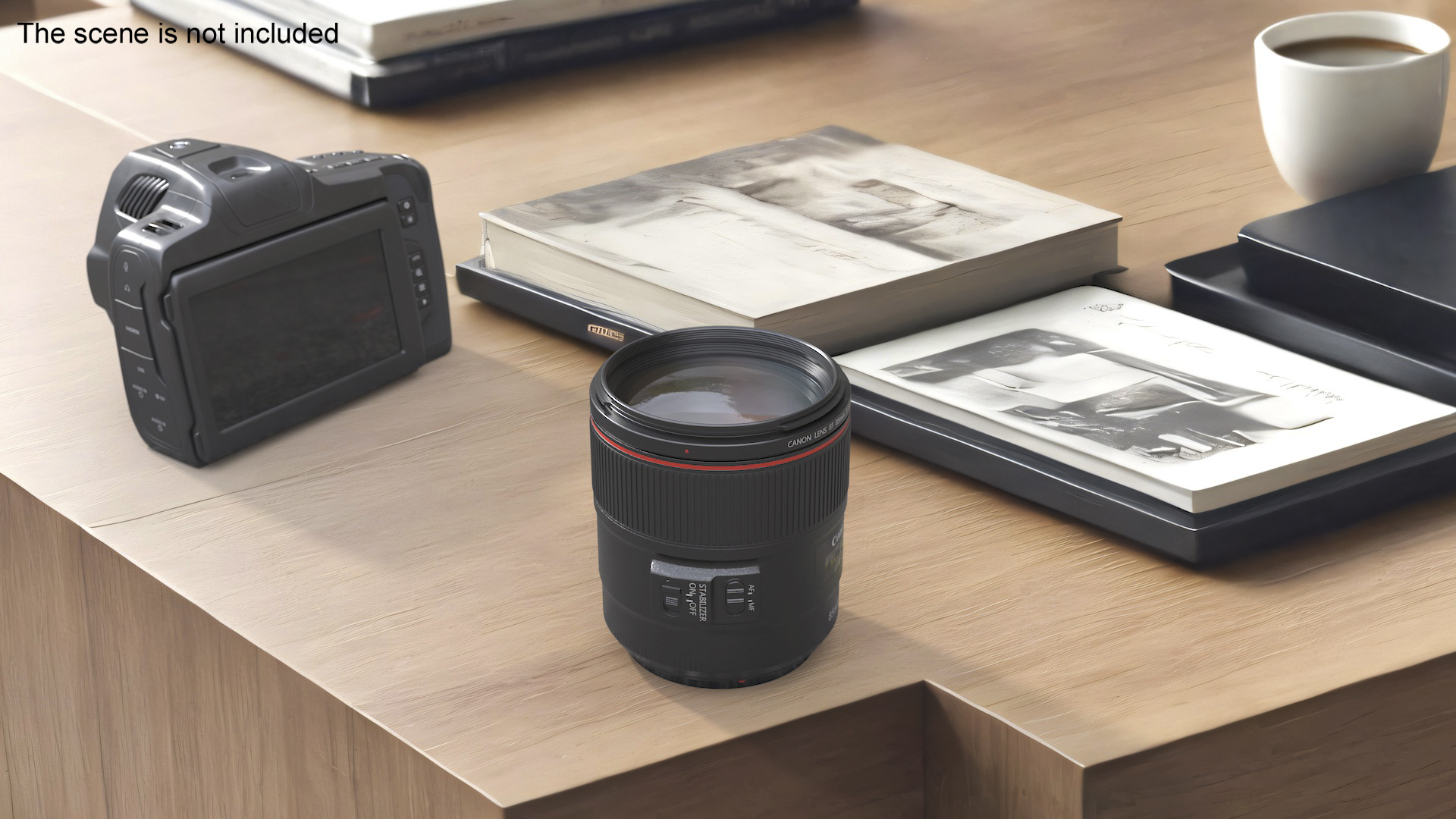 3D Lens Canon EF 85mm model