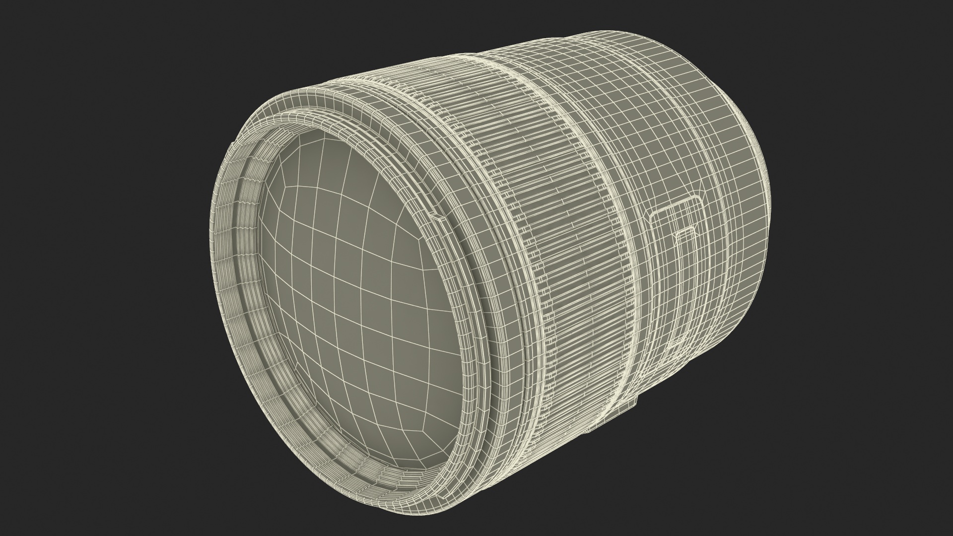 3D Lens Canon EF 85mm model