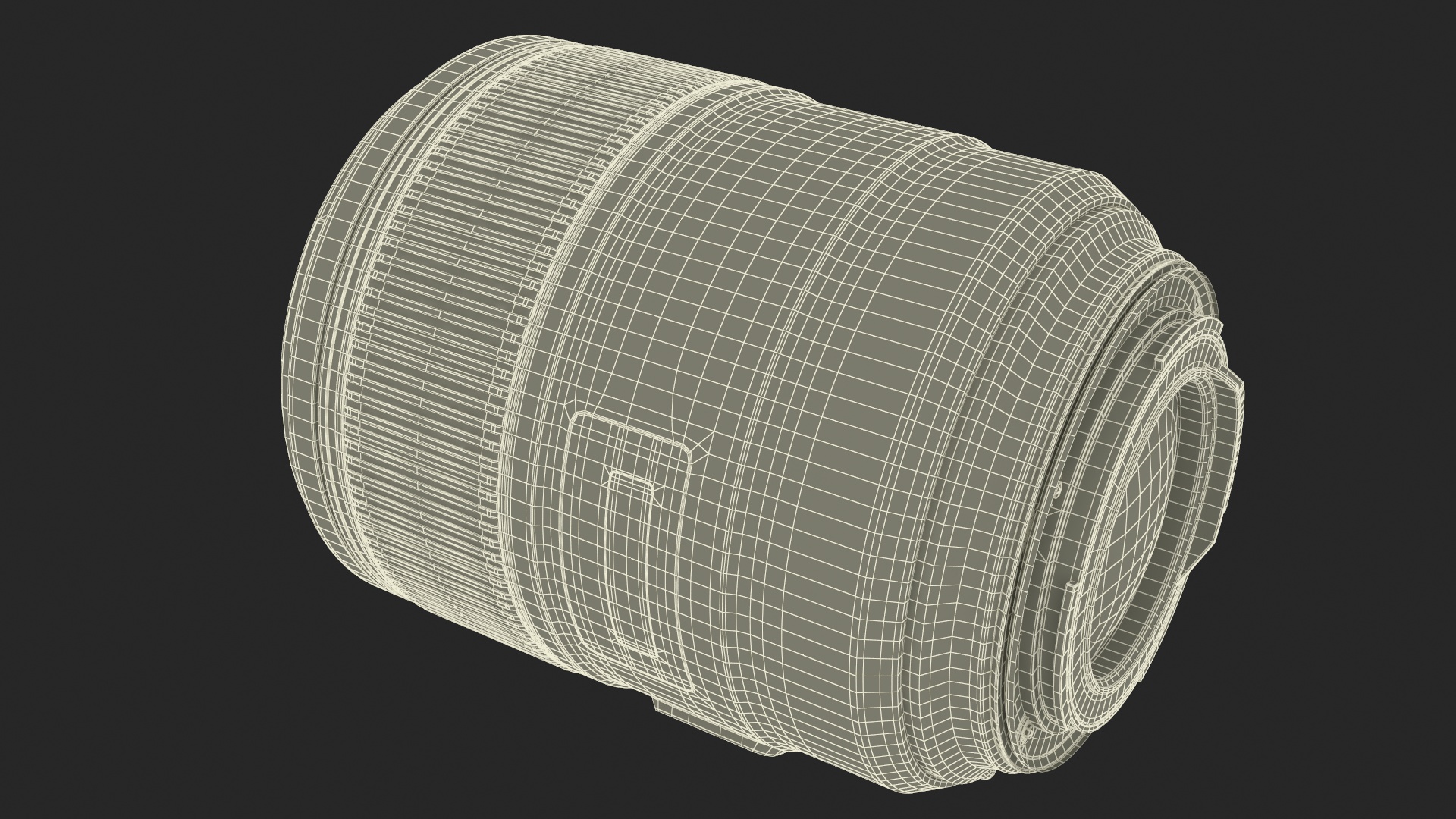 3D Lens Canon EF 85mm model