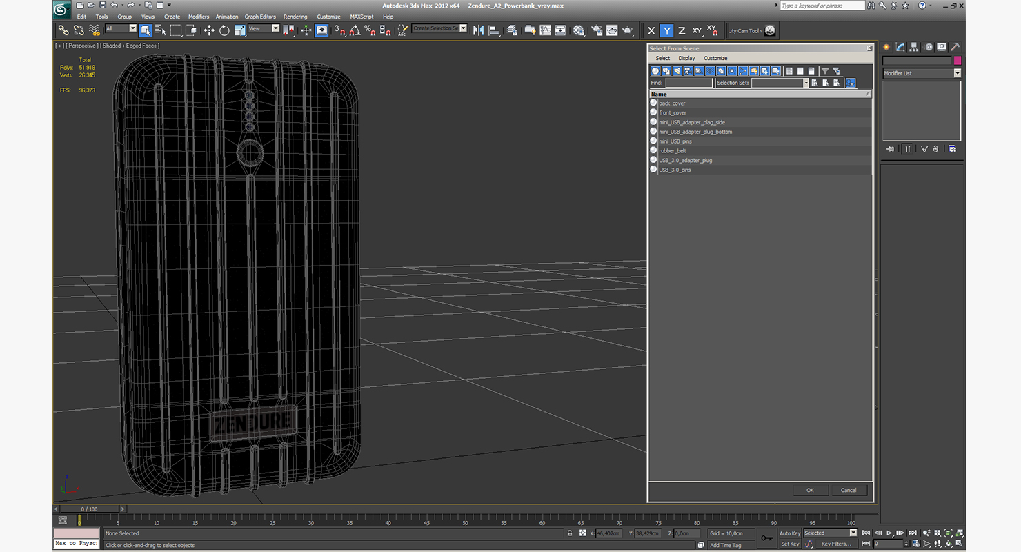 3D model Zendure A2 Powerbank