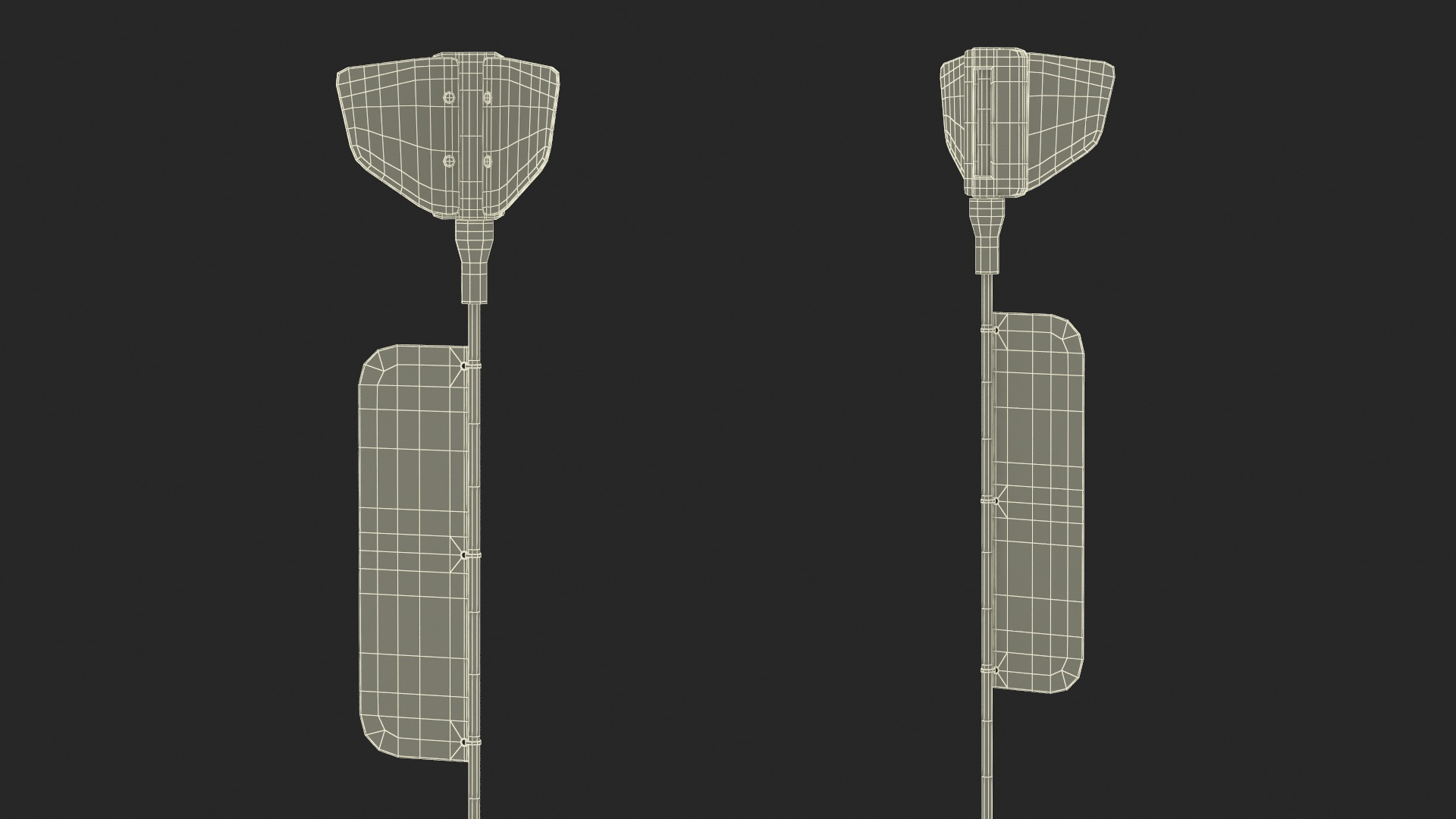 Cyan Delivery Robot Kiwibot Rigged 3D model