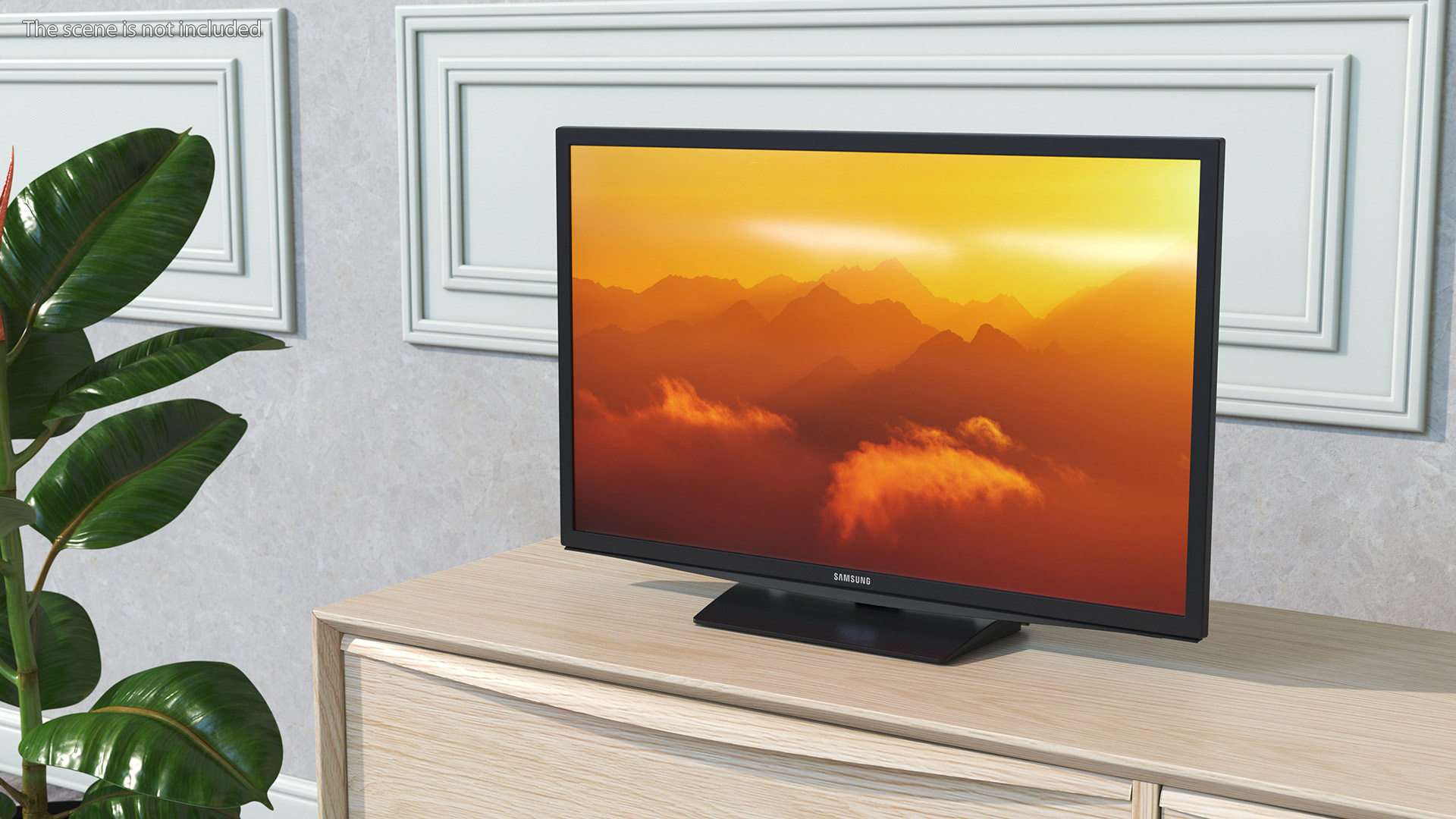3D model Samsung LCD Television 28 inch