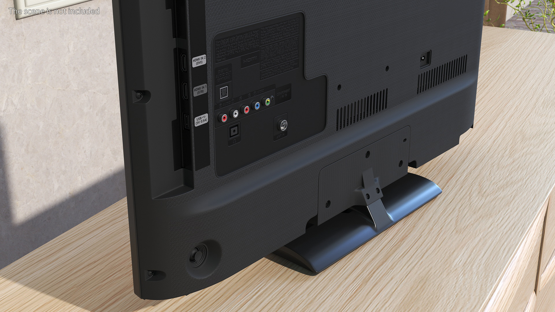 3D model Samsung LCD Television 28 inch