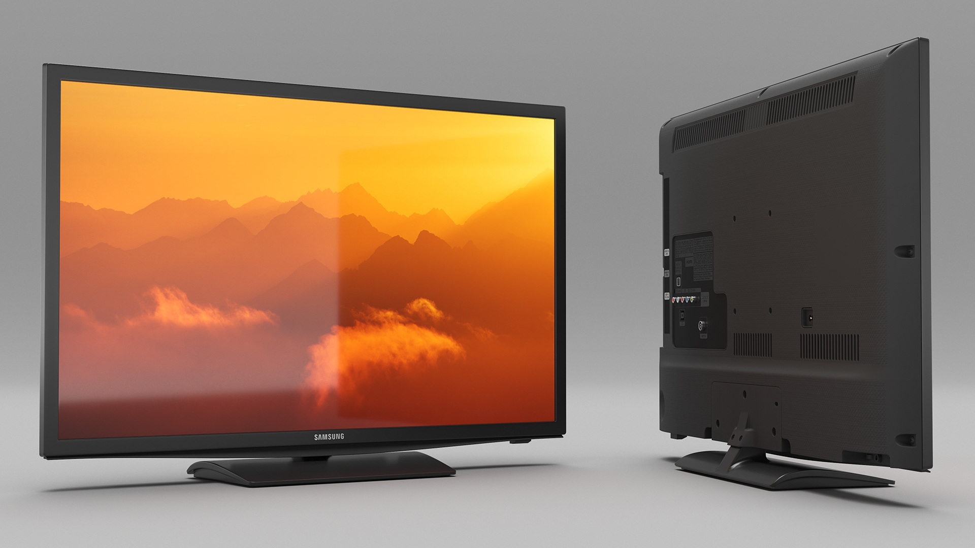 3D model Samsung LCD Television 28 inch