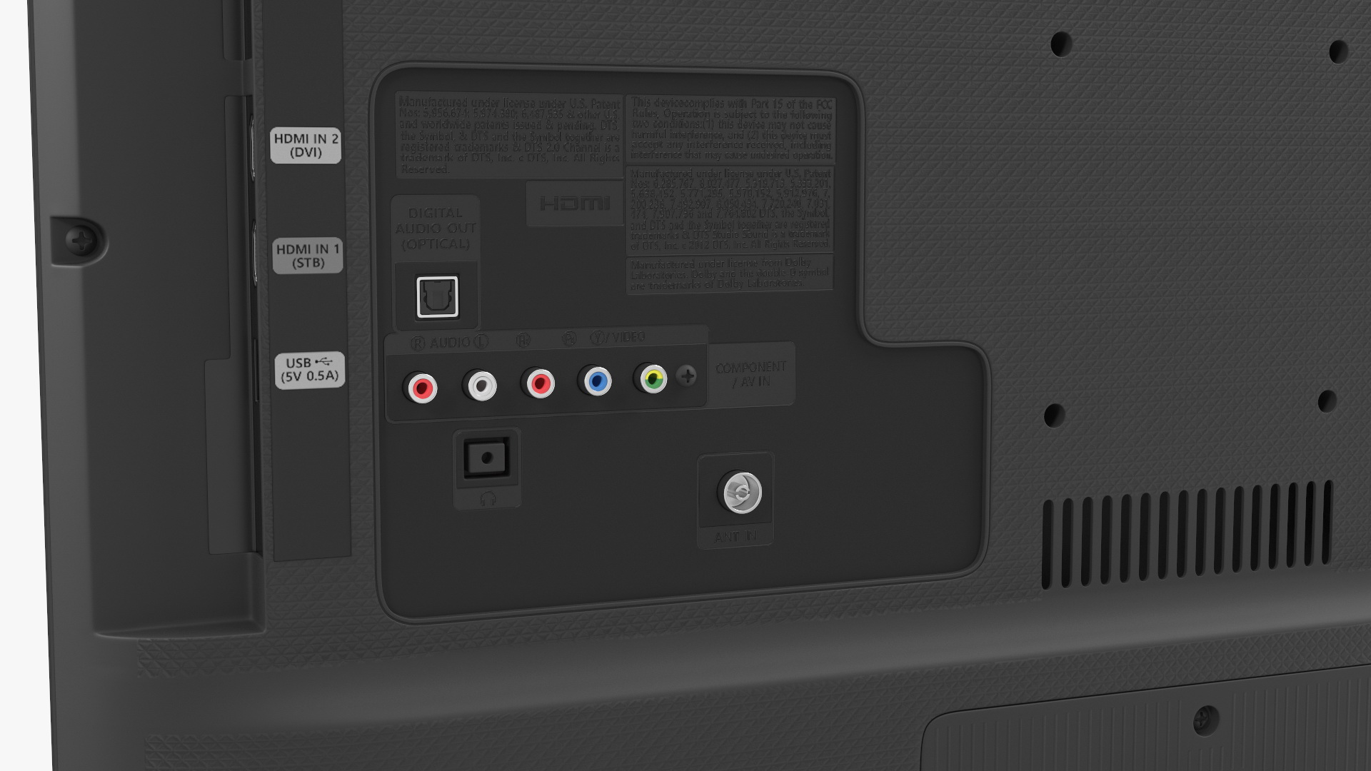 3D model Samsung LCD Television 28 inch