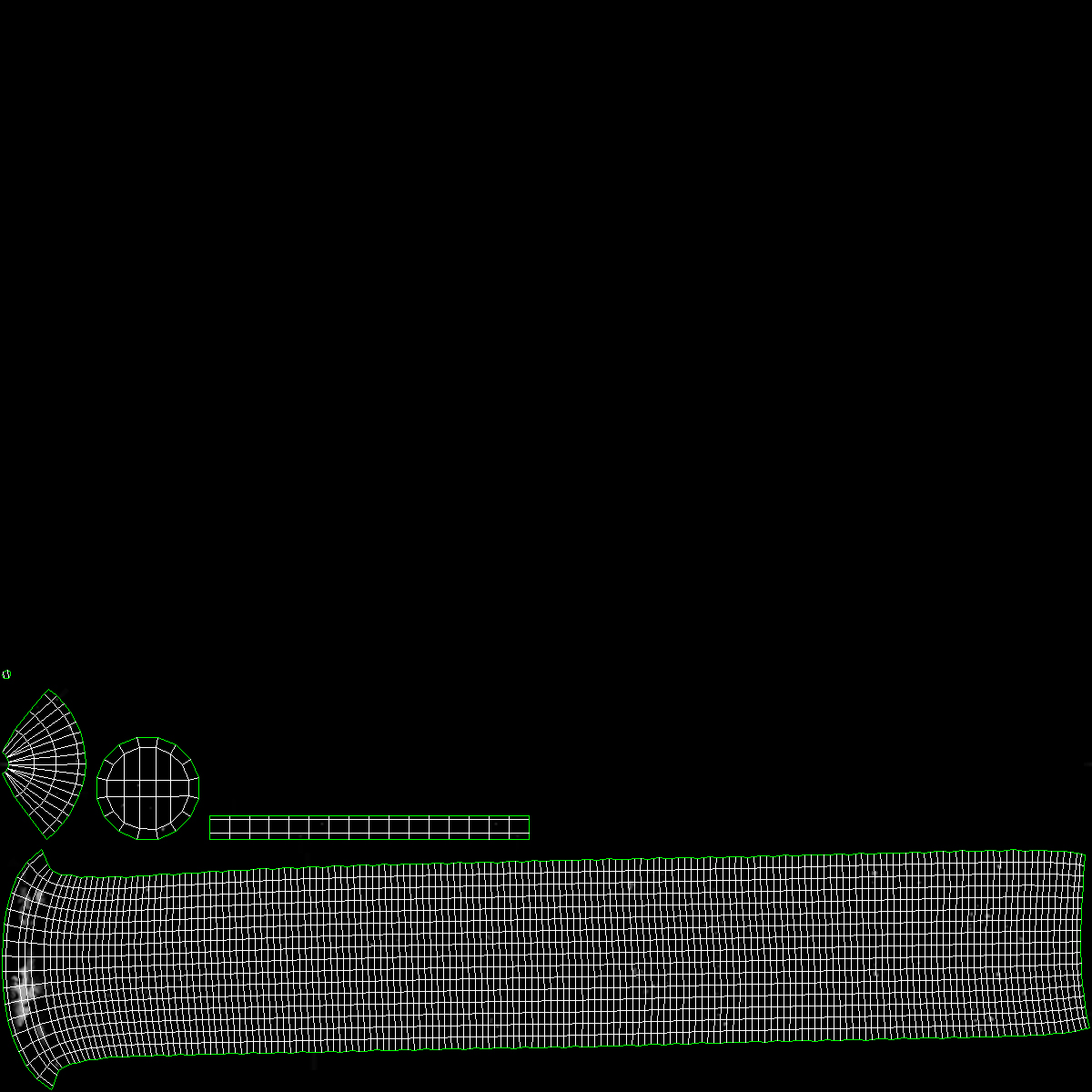 3D Panel Board Nails Old