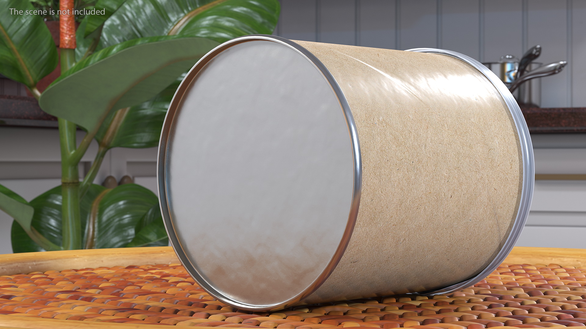 Snack Small Paper Tube 3D