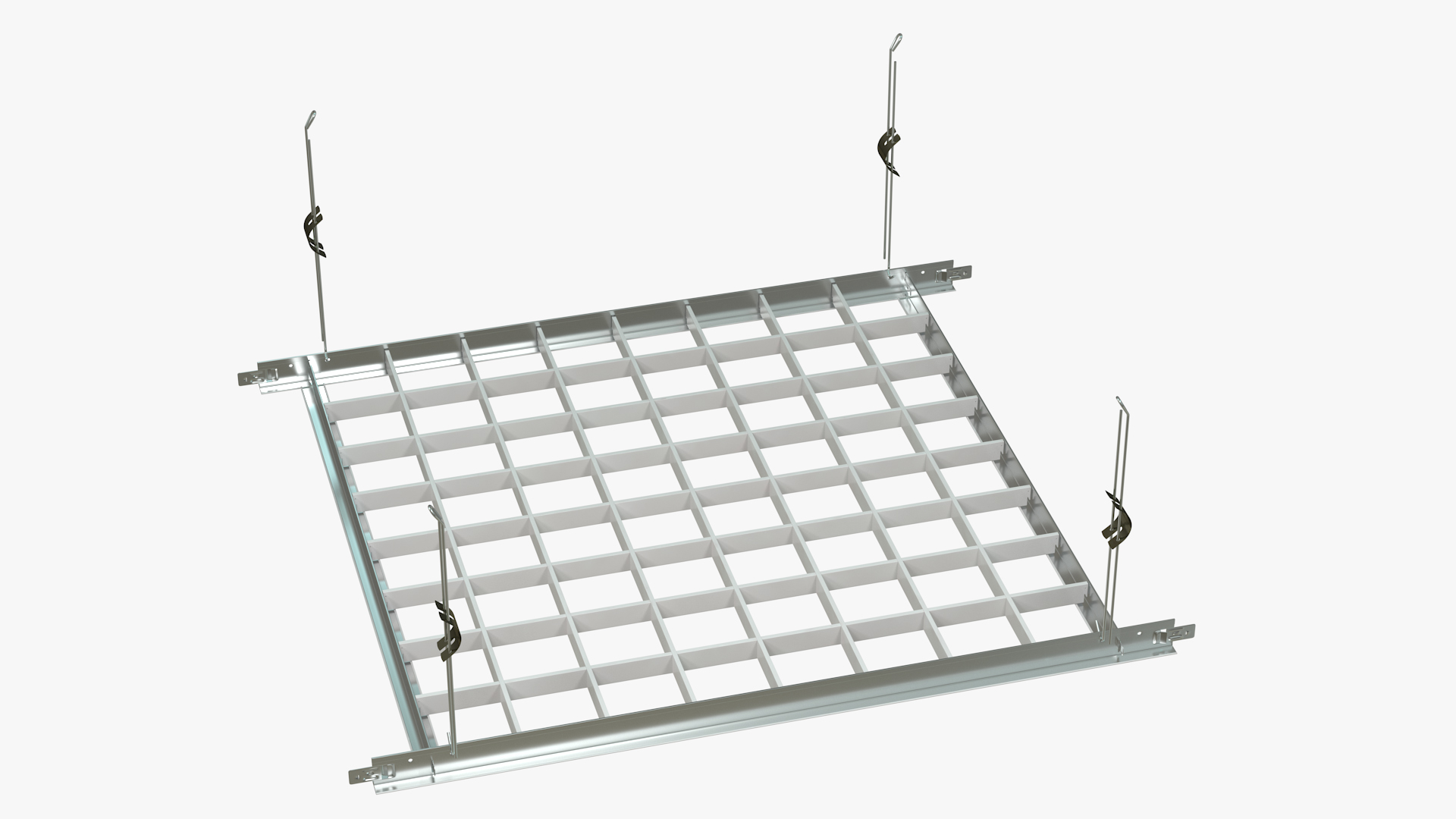 3D Aluminum Grid Ceiling