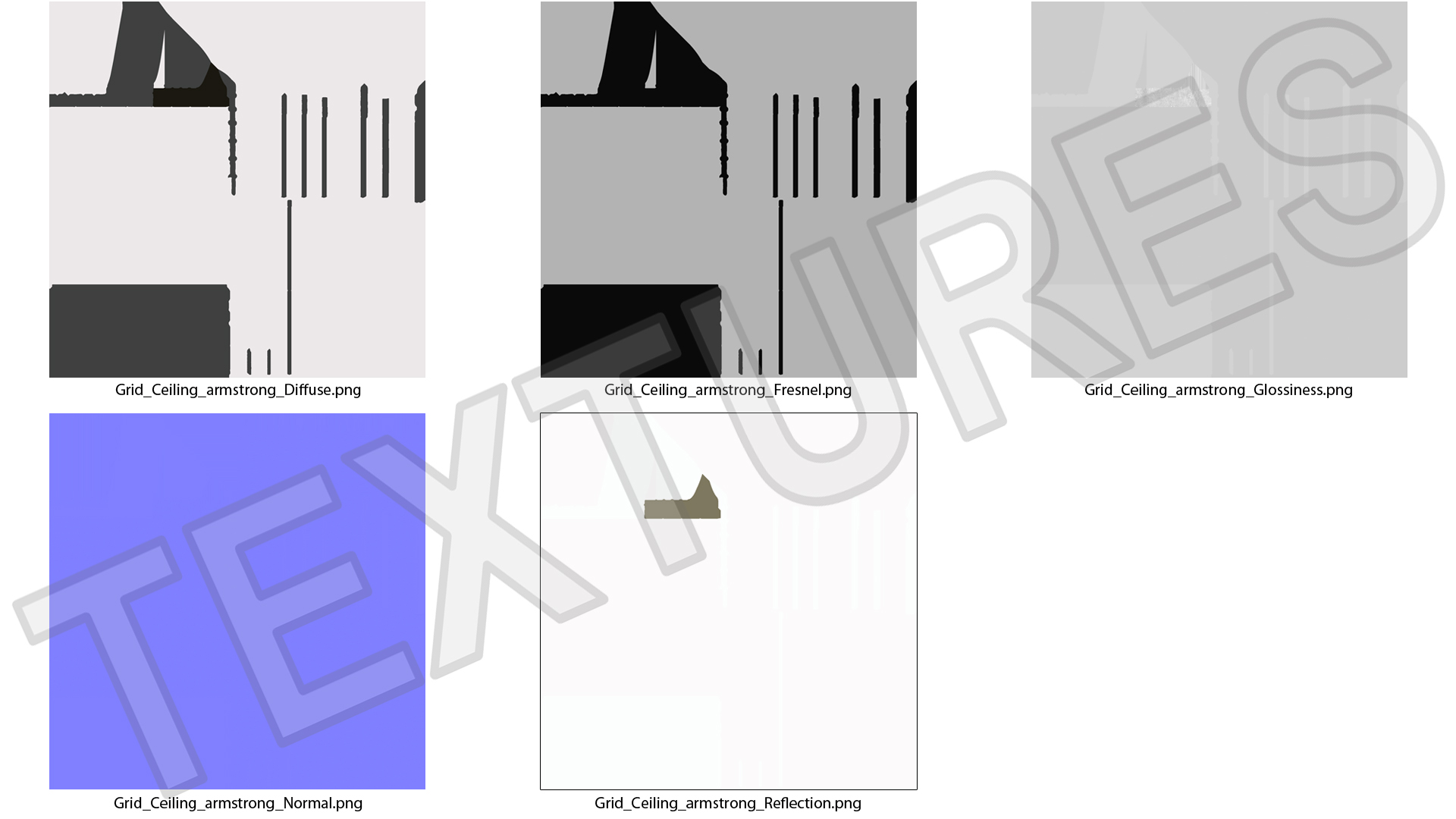 3D Aluminum Grid Ceiling