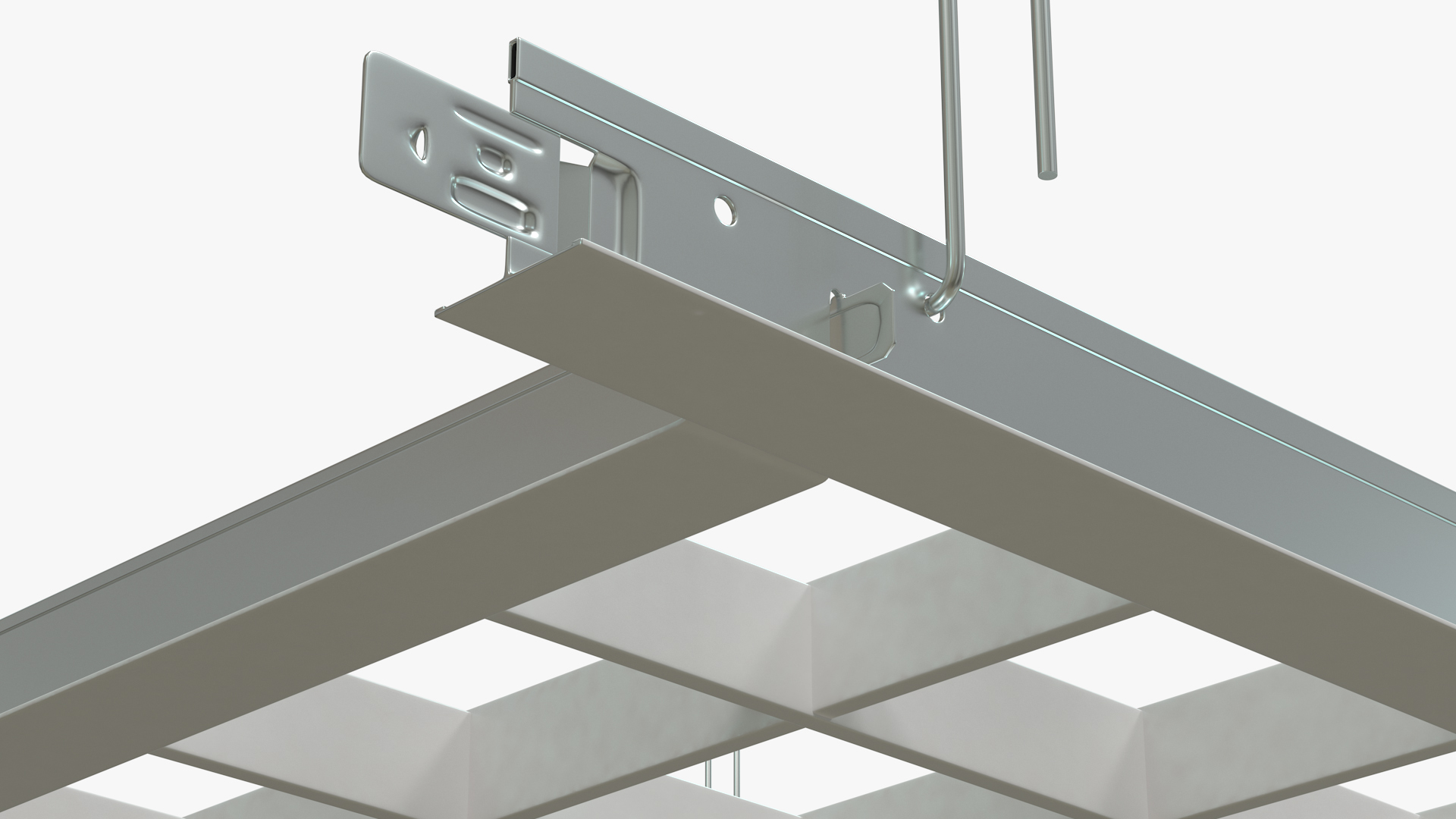 3D Aluminum Grid Ceiling