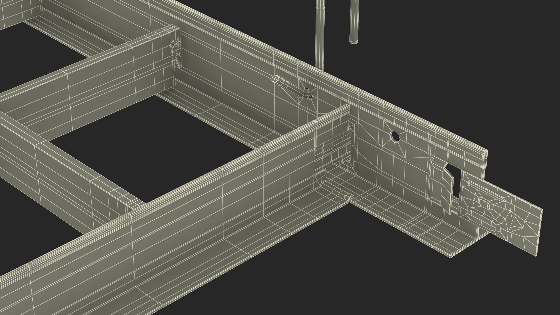 3D Aluminum Grid Ceiling