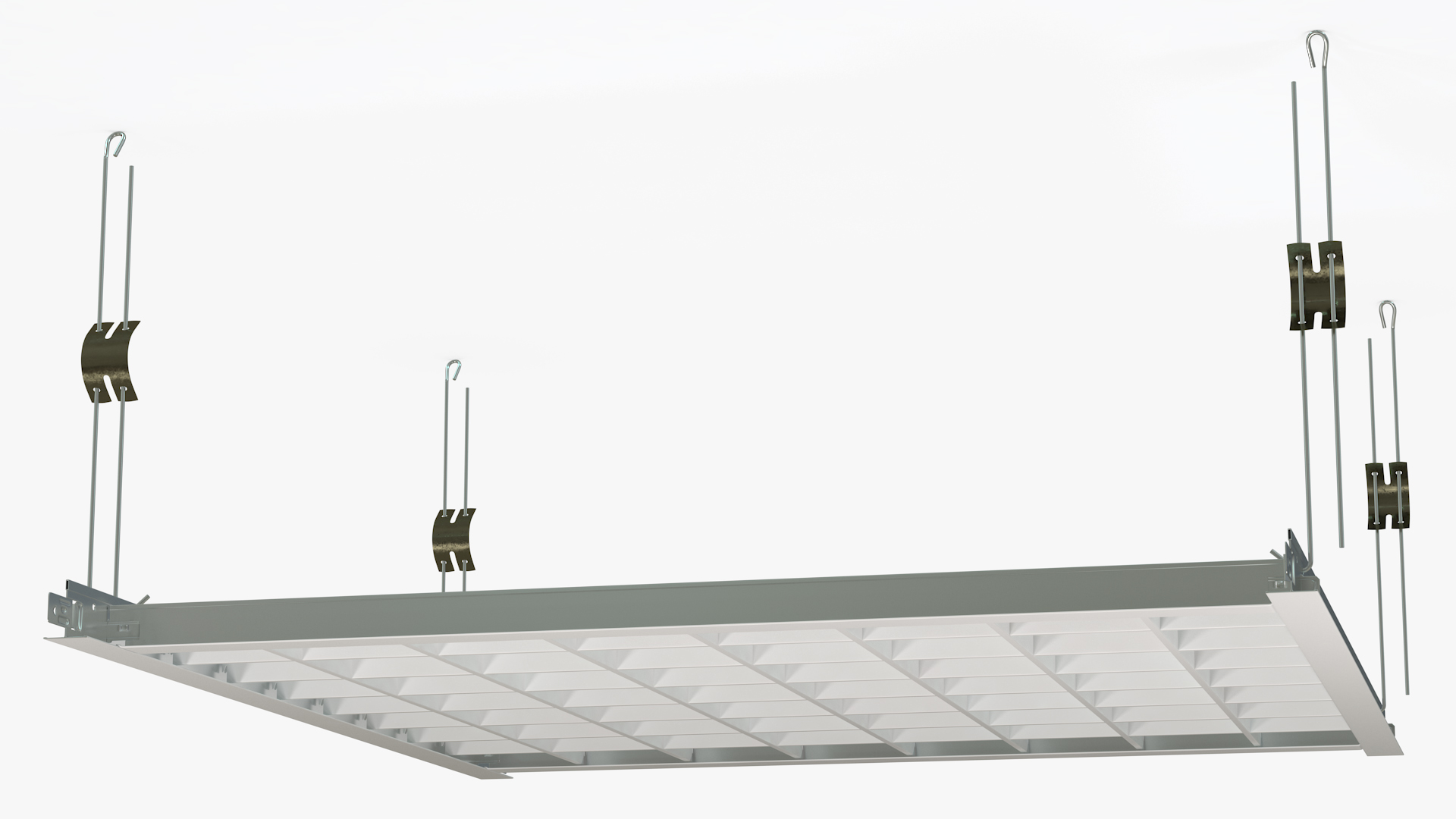 3D Aluminum Grid Ceiling