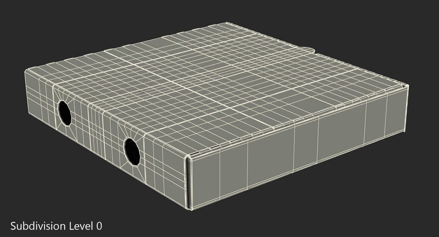 3D Medium Size Pizza Box