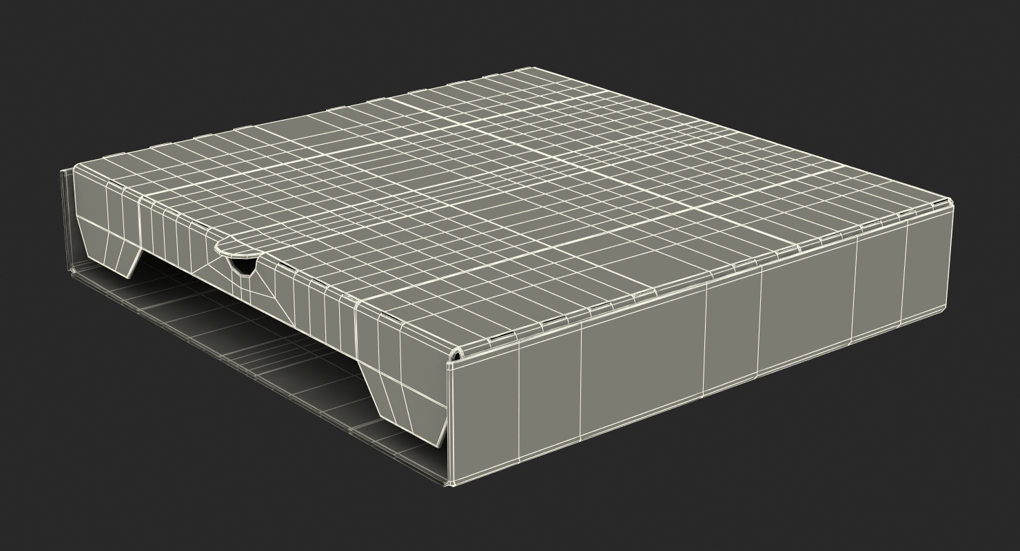 3D Medium Size Pizza Box