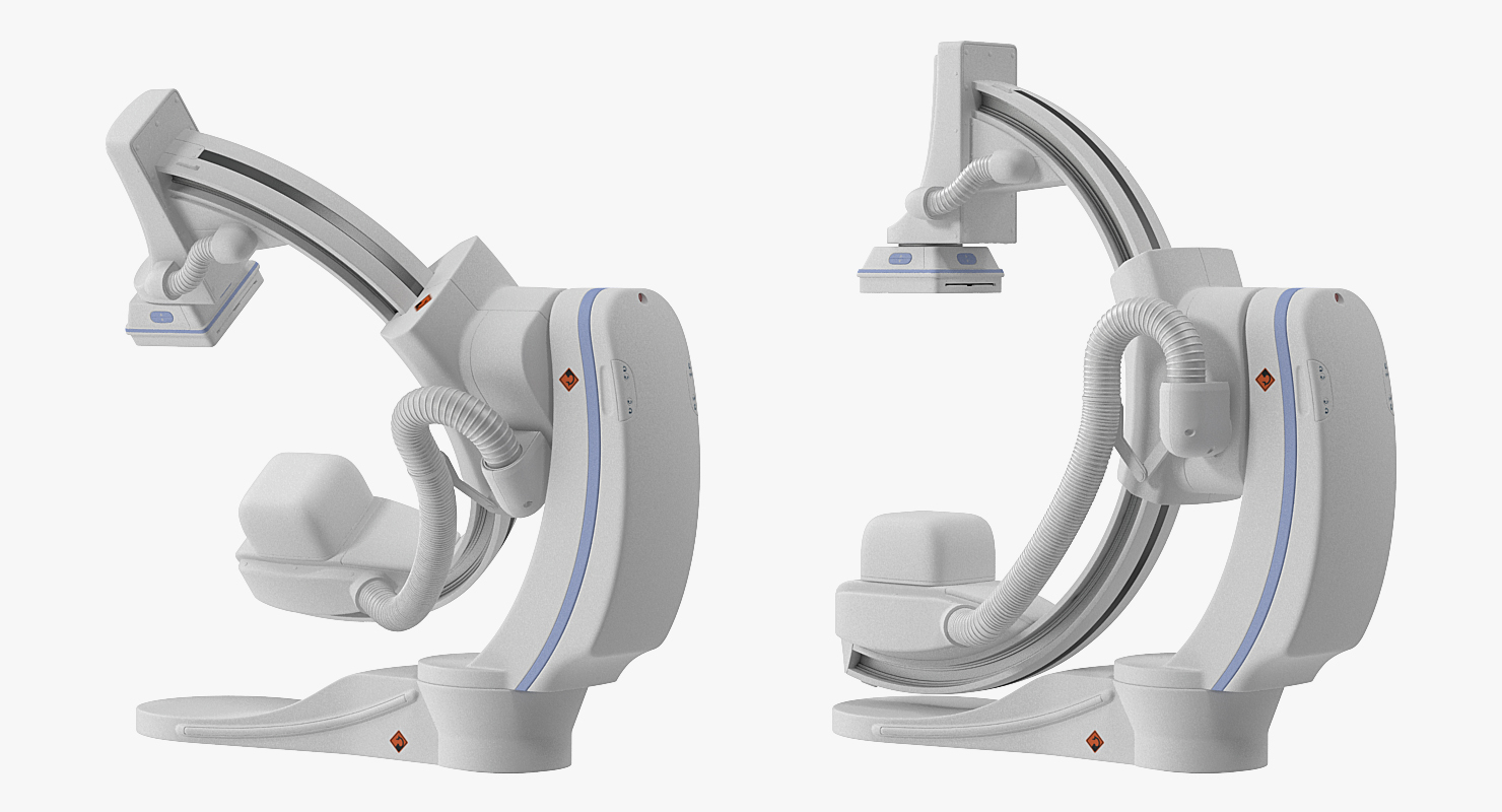 Floor Mounted C Arm System Toshiba 3D model