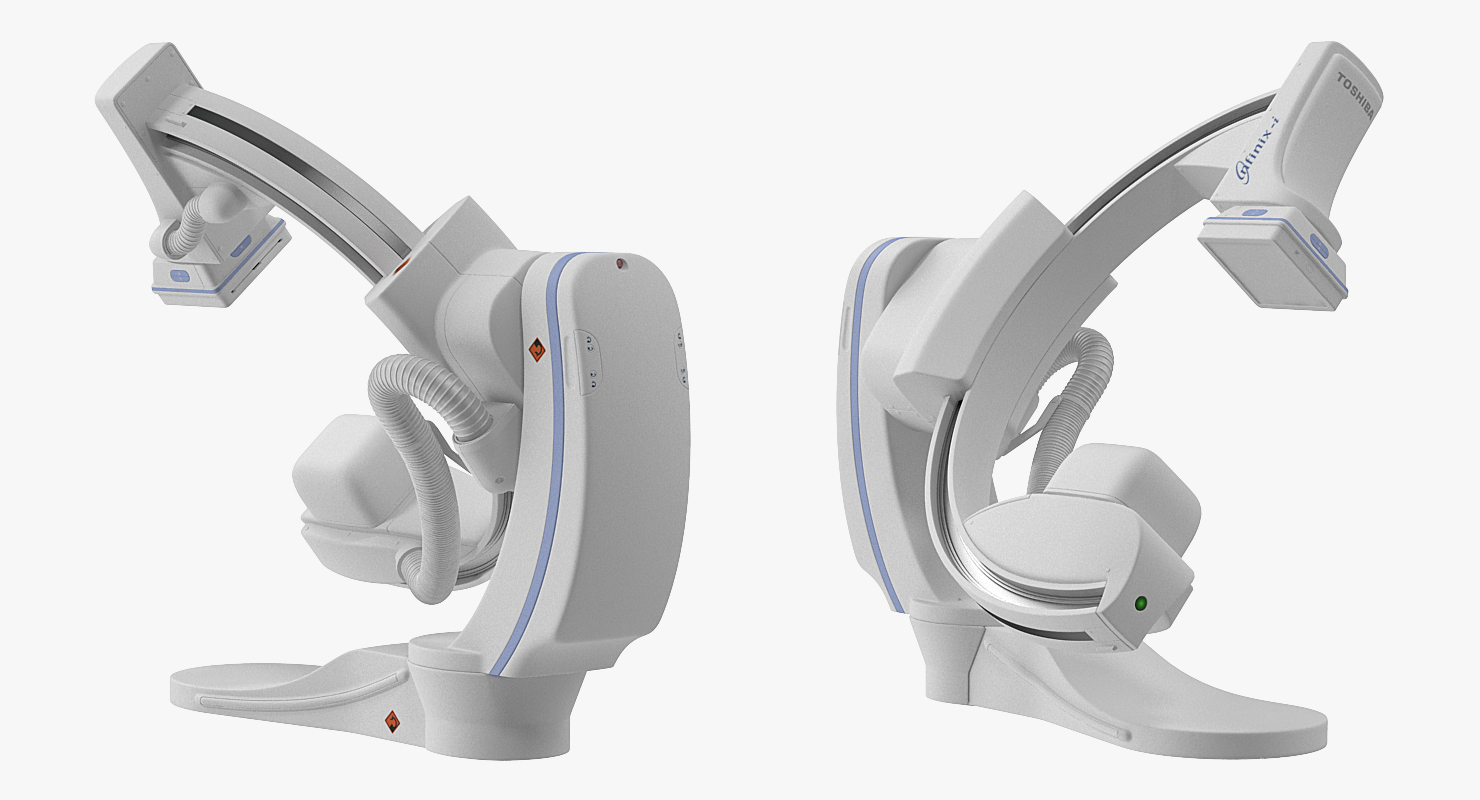 Floor Mounted C Arm System Toshiba 3D model