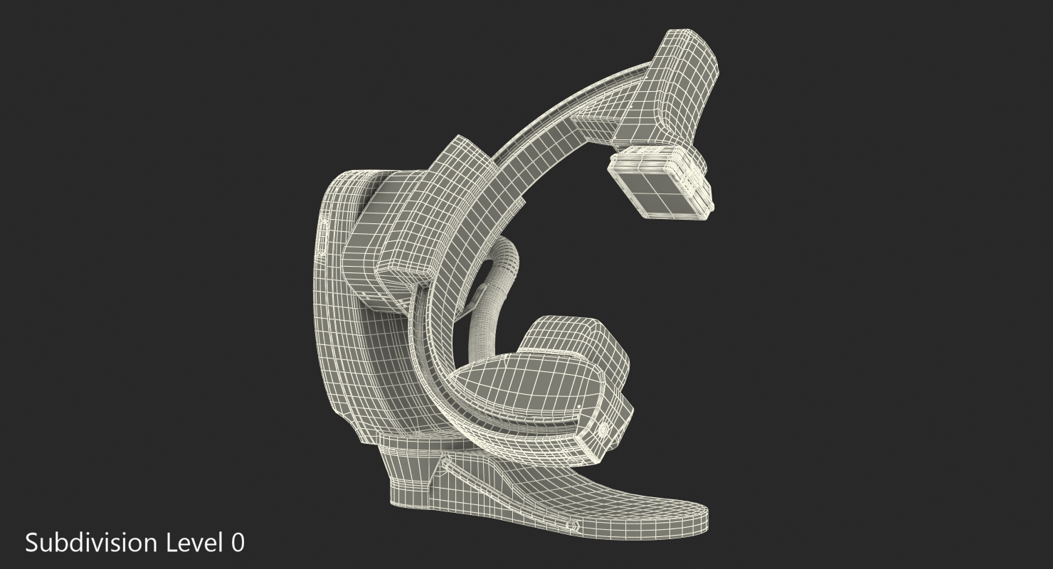 Floor Mounted C Arm System Toshiba 3D model