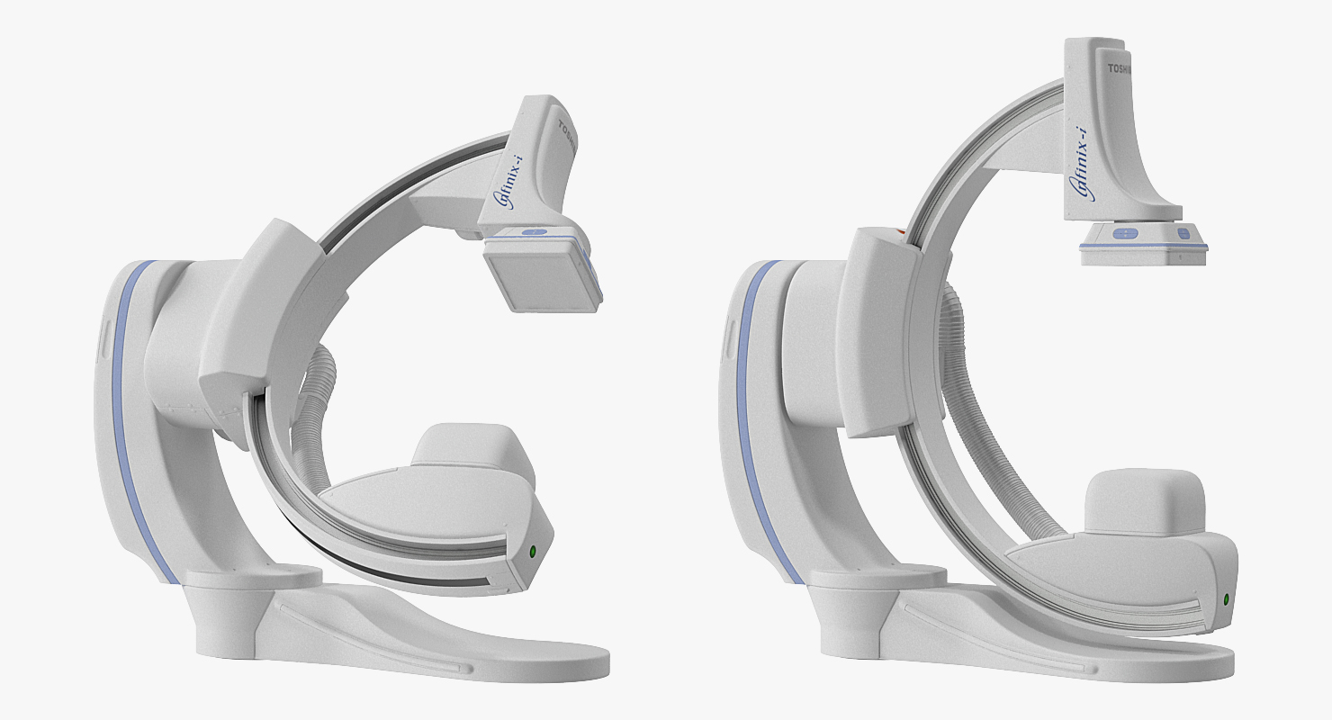 Floor Mounted C Arm System Toshiba 3D model