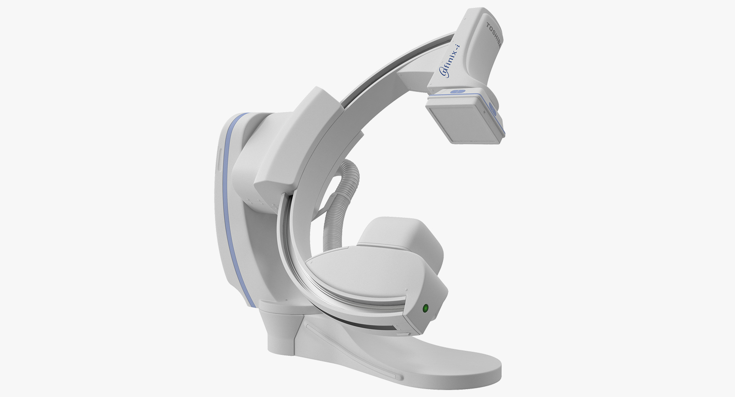 Floor Mounted C Arm System Toshiba 3D model