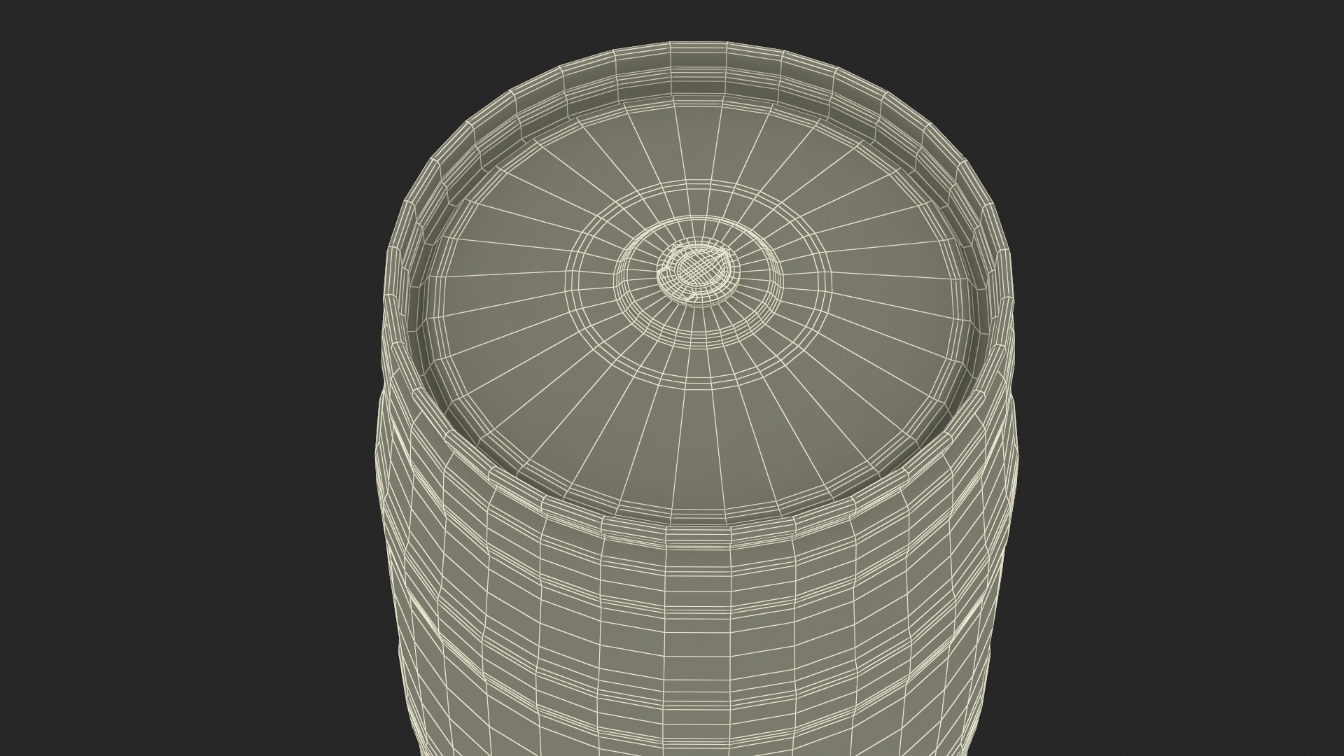 Krusovice Beer 5 Liter Barrel 3D model