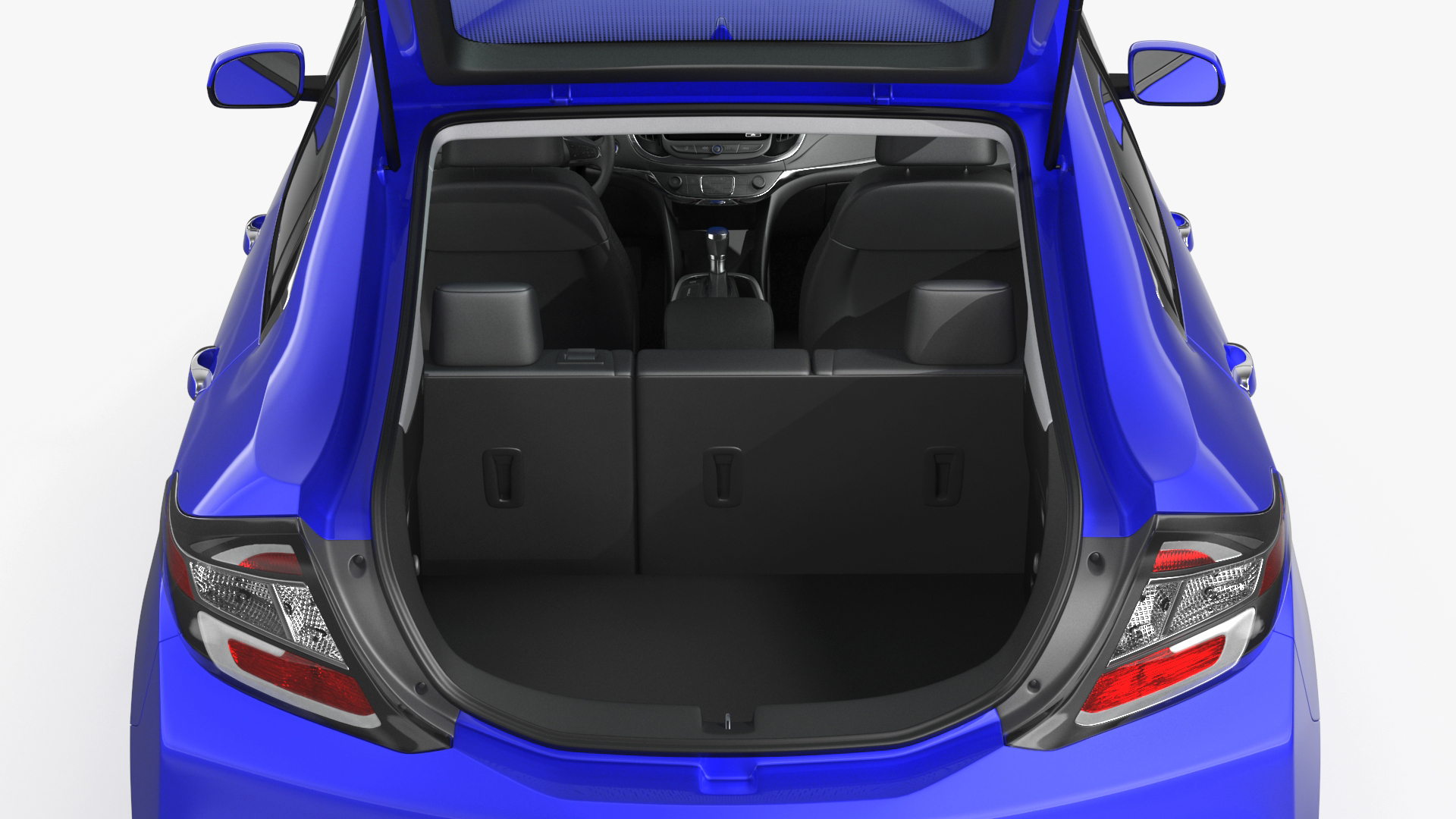 3D model Chevrolet Volt Rigged for Maya