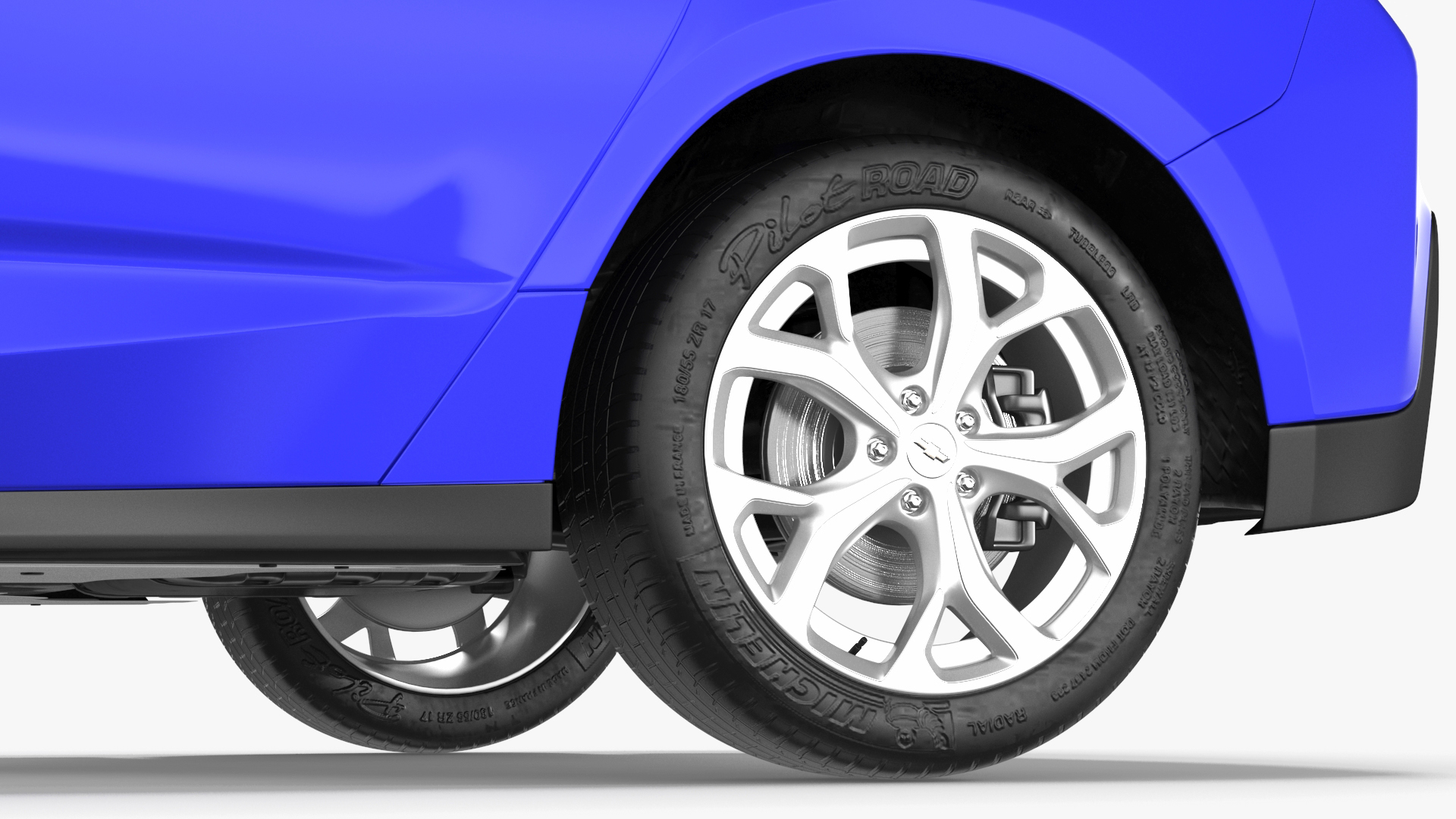 3D model Chevrolet Volt Rigged for Maya