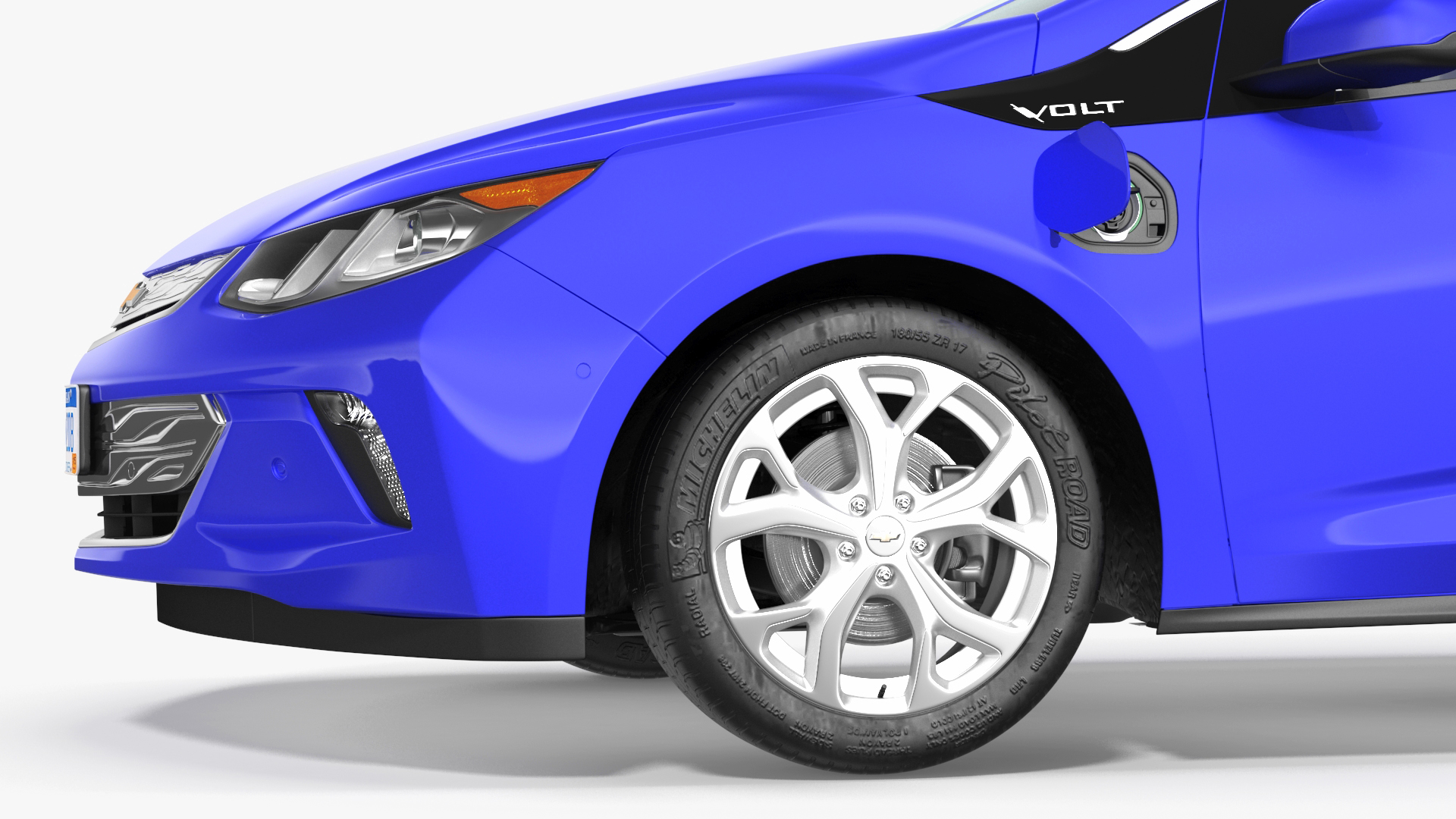 3D model Chevrolet Volt Rigged for Maya