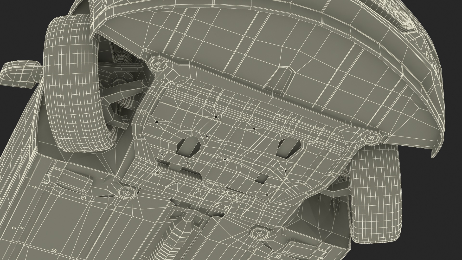 3D model Chevrolet Volt Rigged for Maya