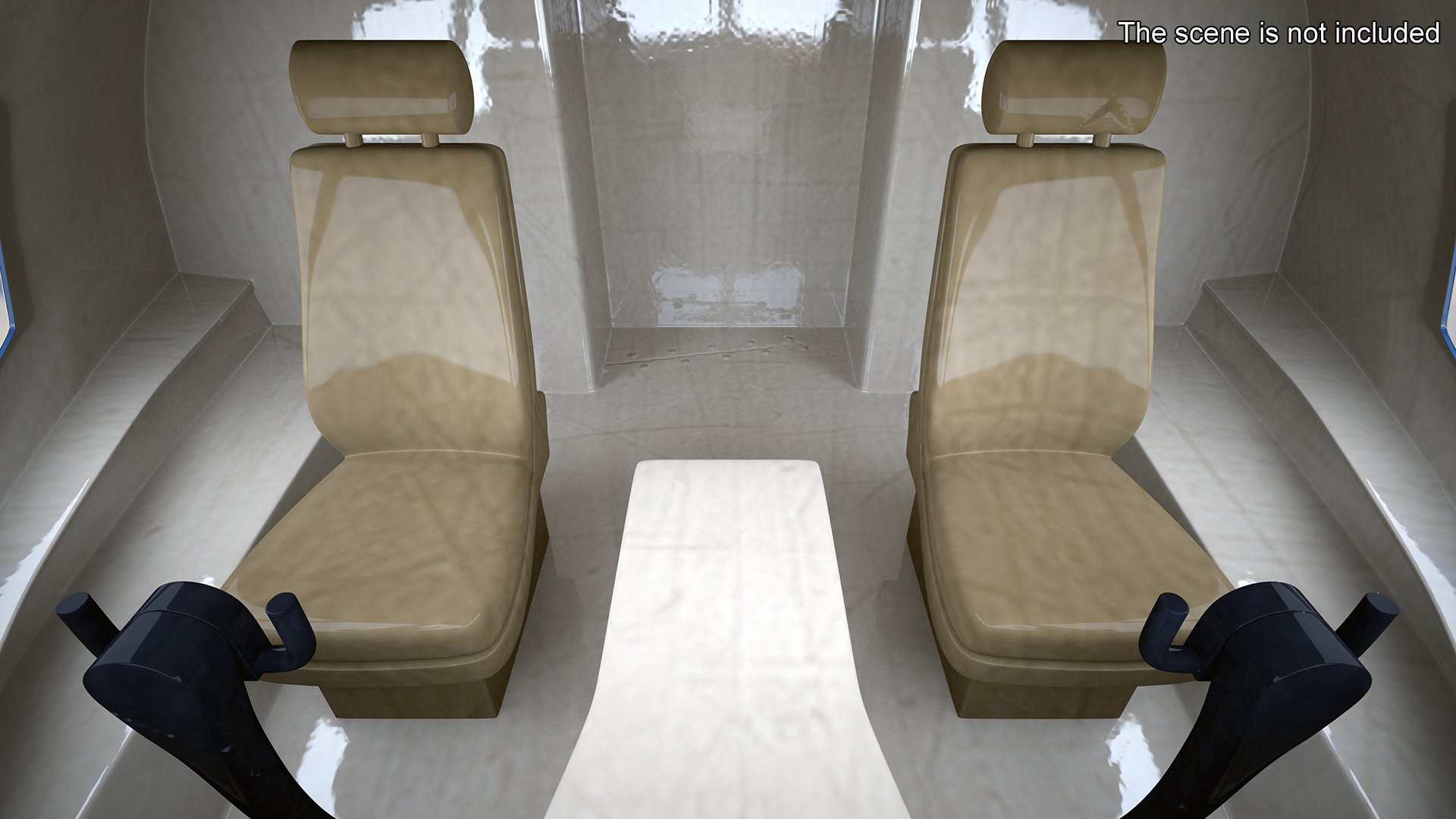 3D Emirates Boeing 777 Rigged