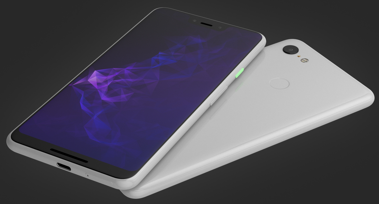 3D model Pixel 3 XL