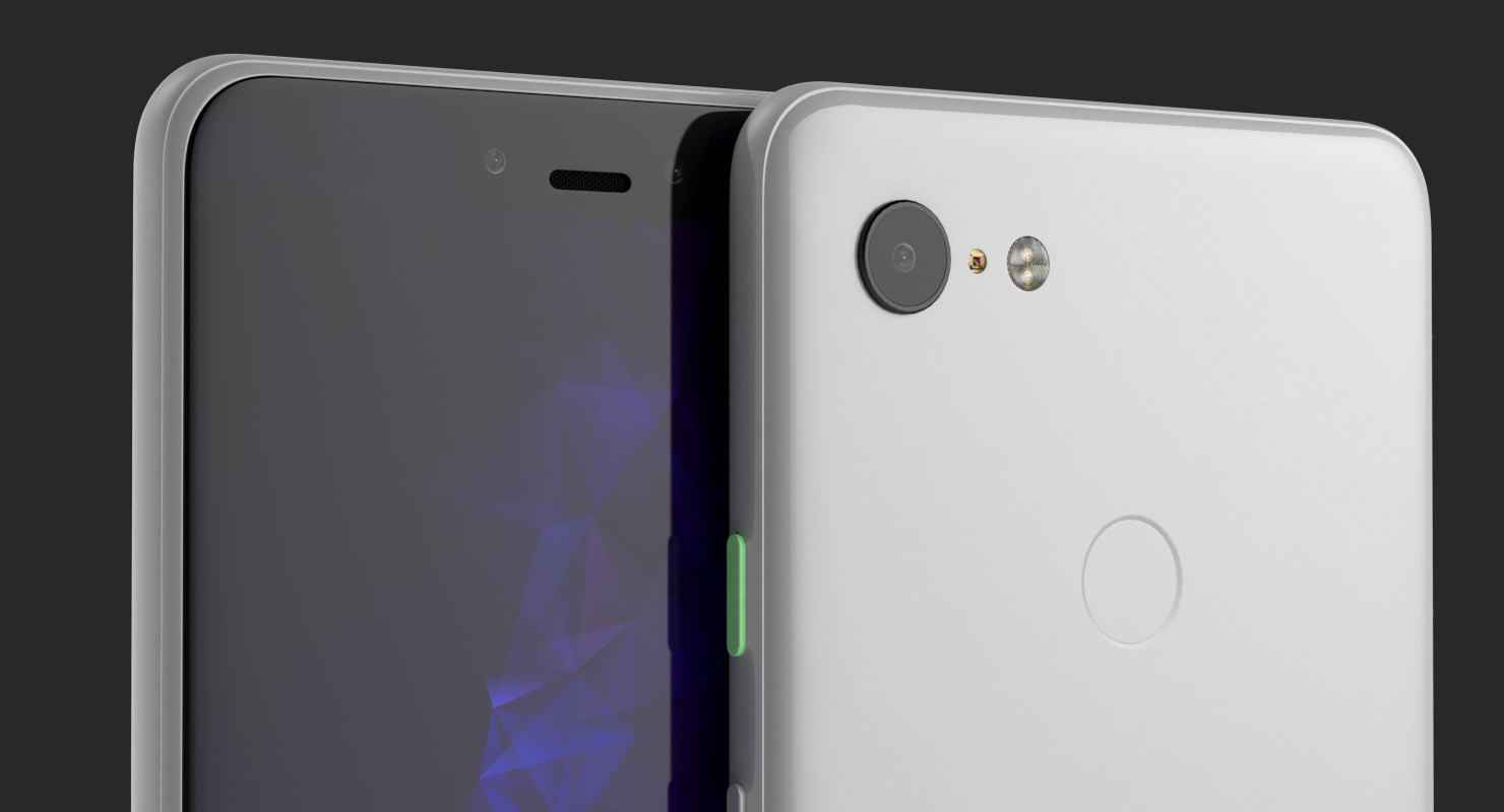 3D model Pixel 3 XL