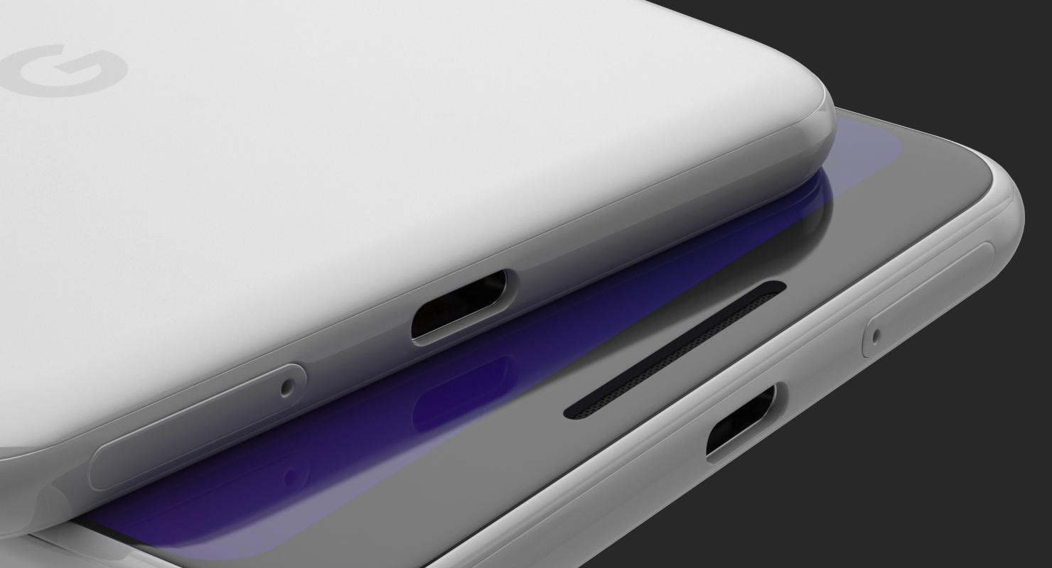 3D model Pixel 3 XL