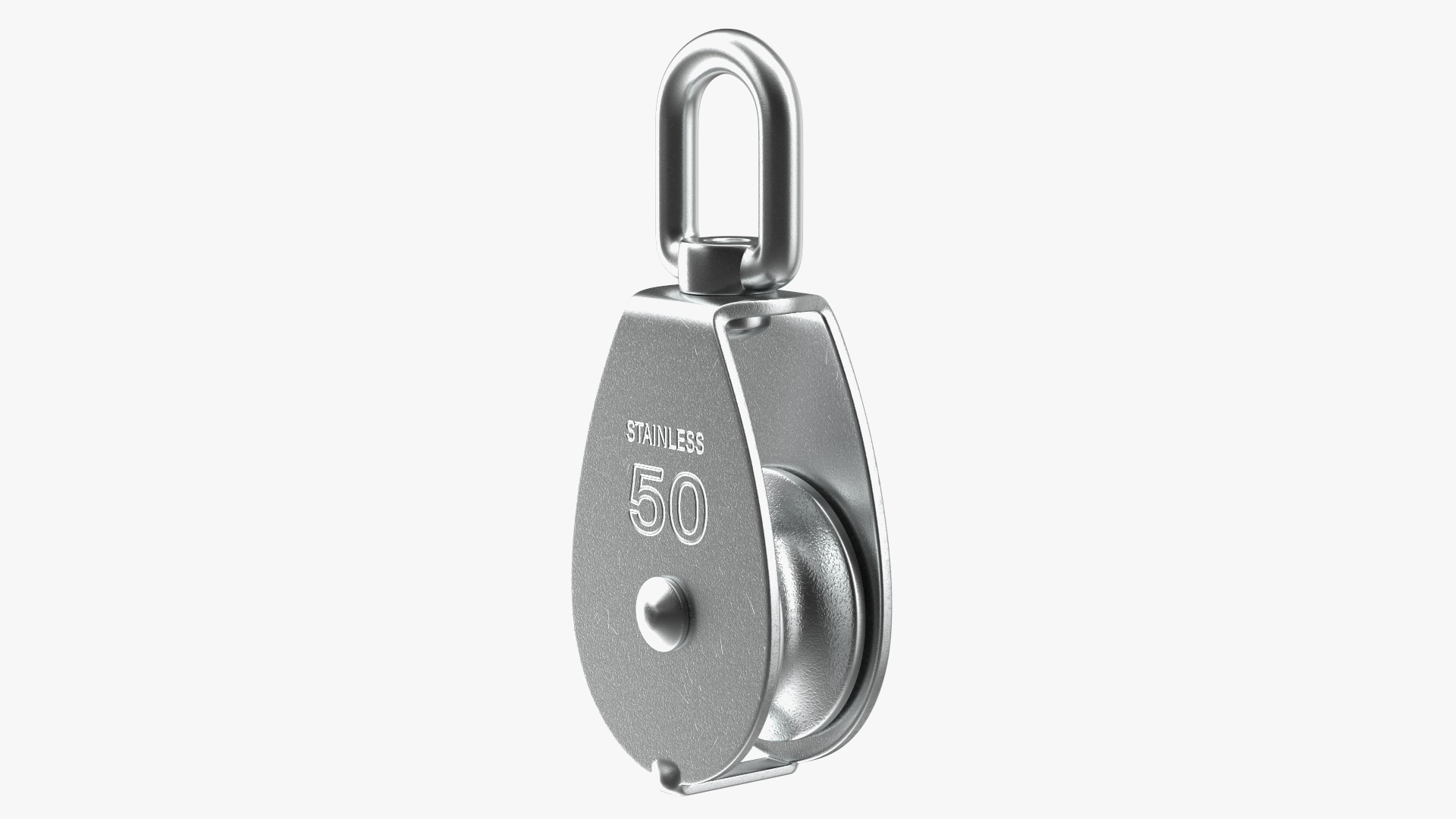 M50 Swivel Stainless Steel Pulley Block 3D model