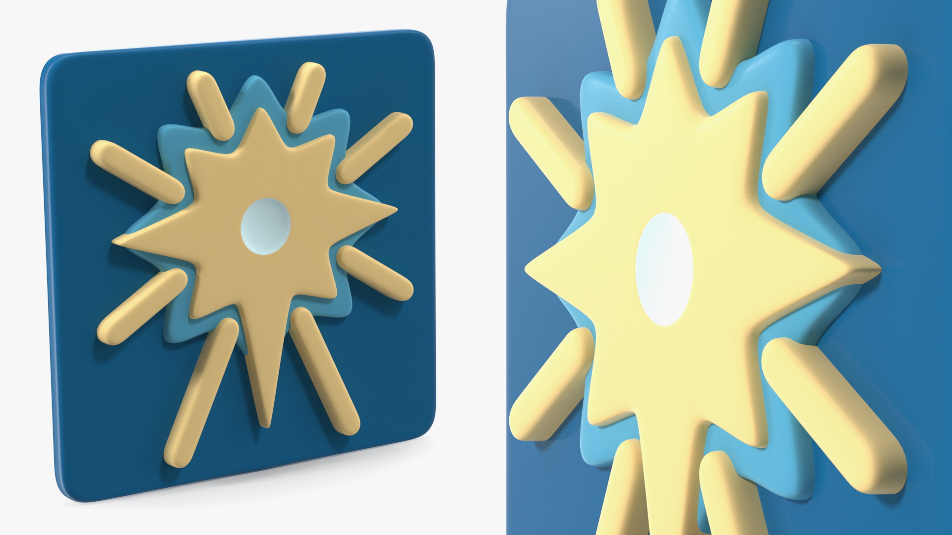 3D model Fireworks Emoji