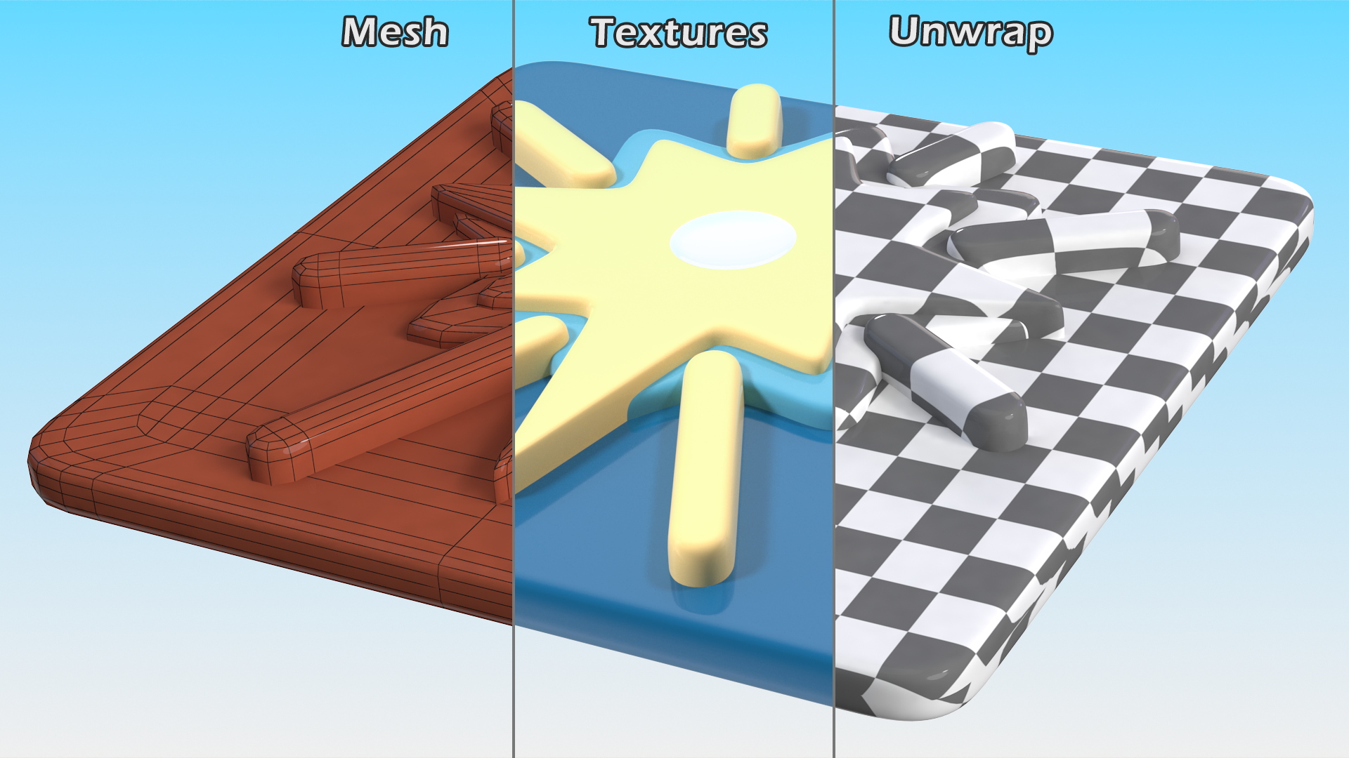 3D model Fireworks Emoji