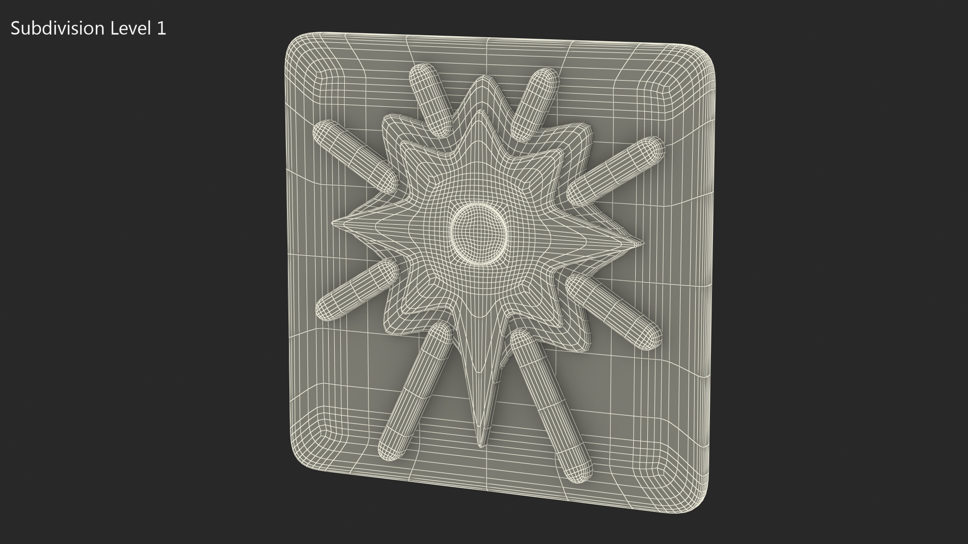 3D model Fireworks Emoji