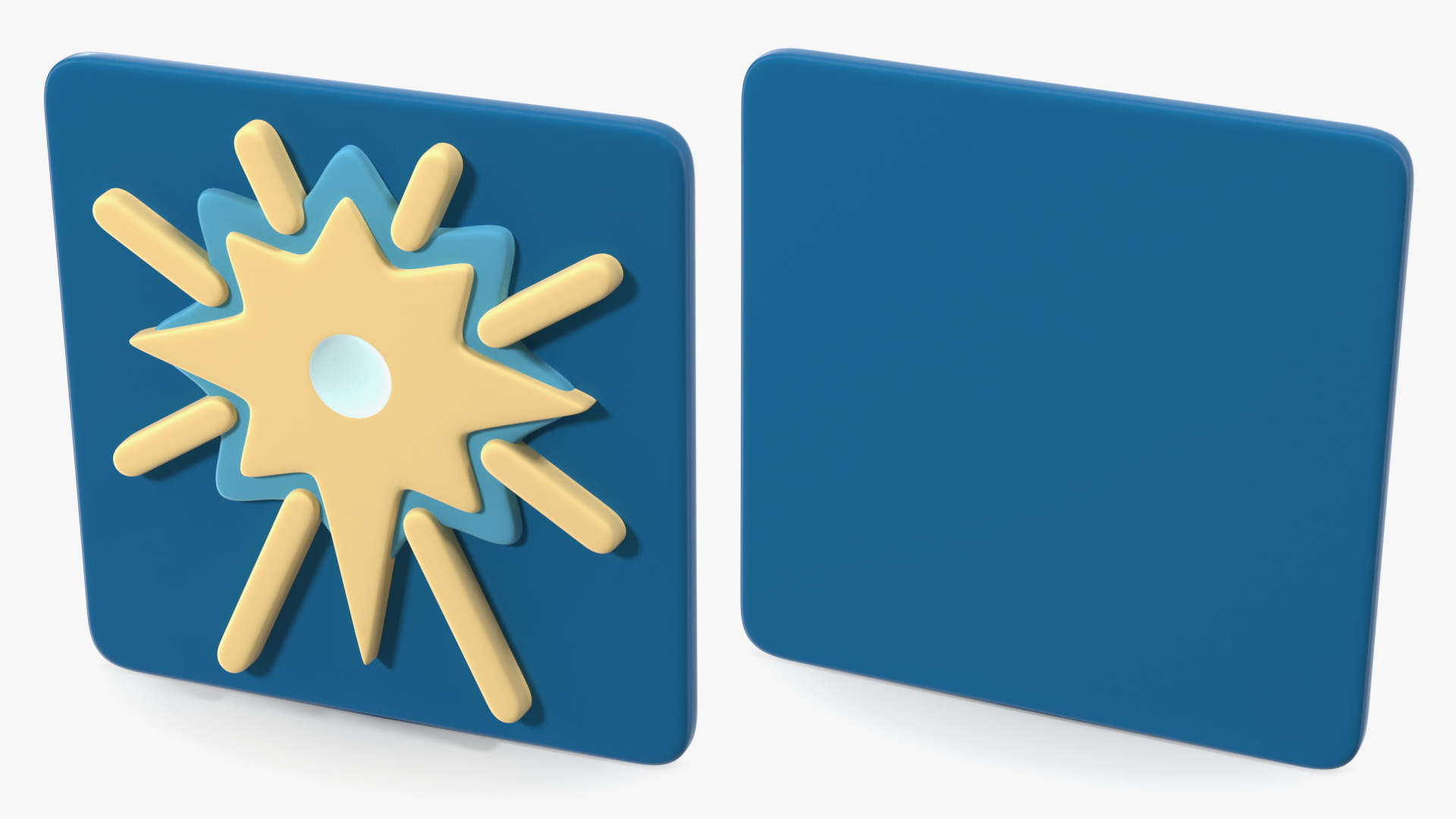 3D model Fireworks Emoji