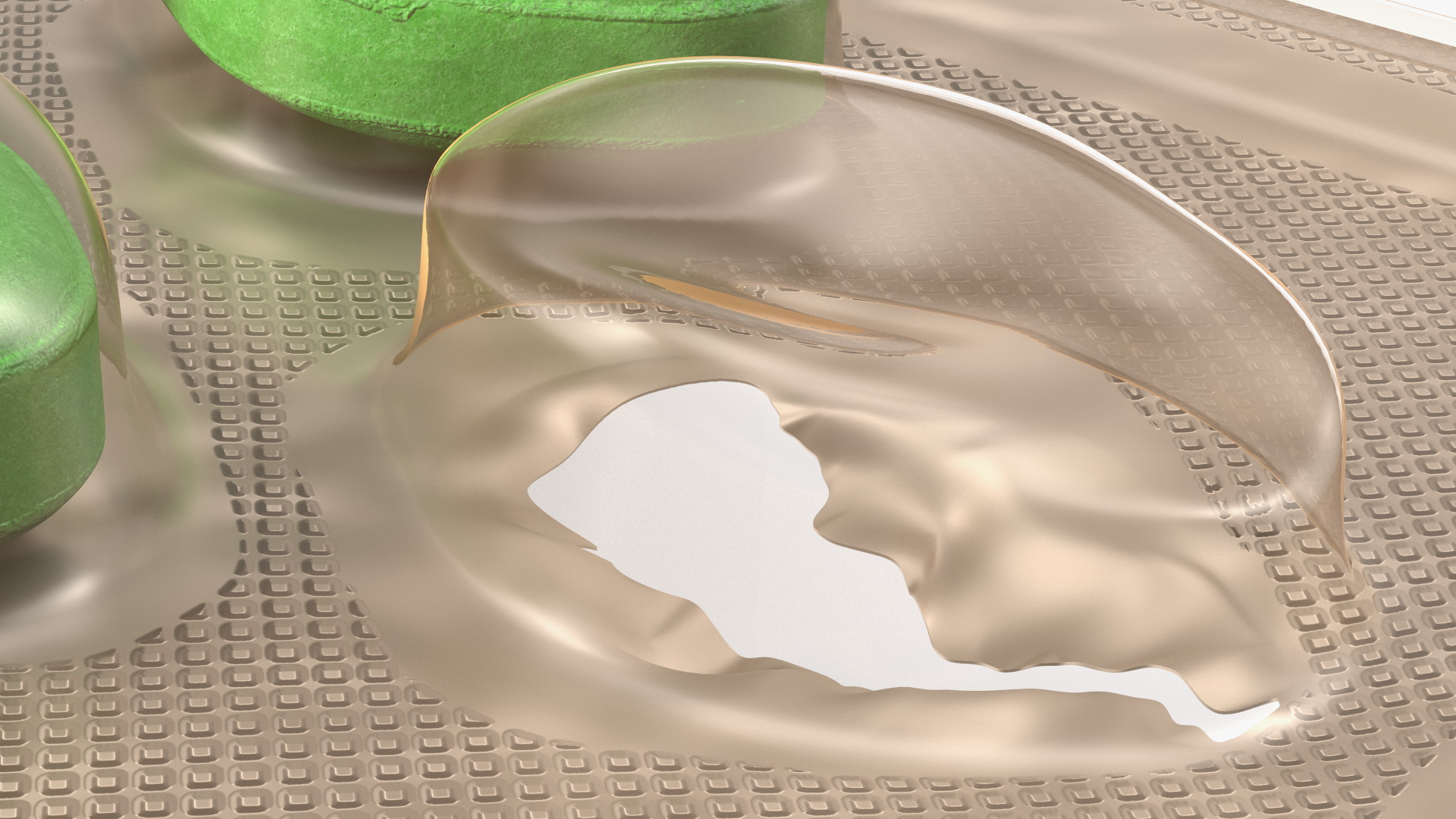 Pill Blister Pack Open 3D