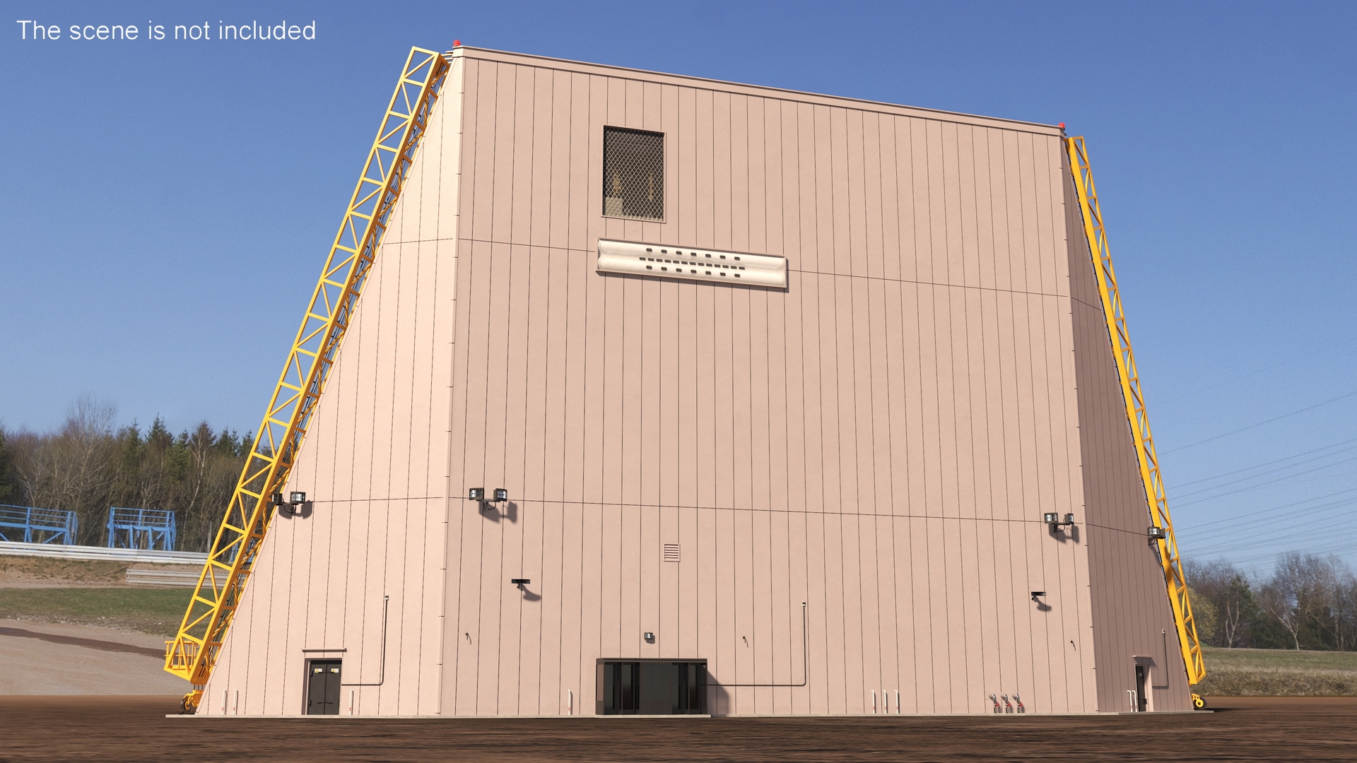 UEWR Early Missile Warning Radar 3D
