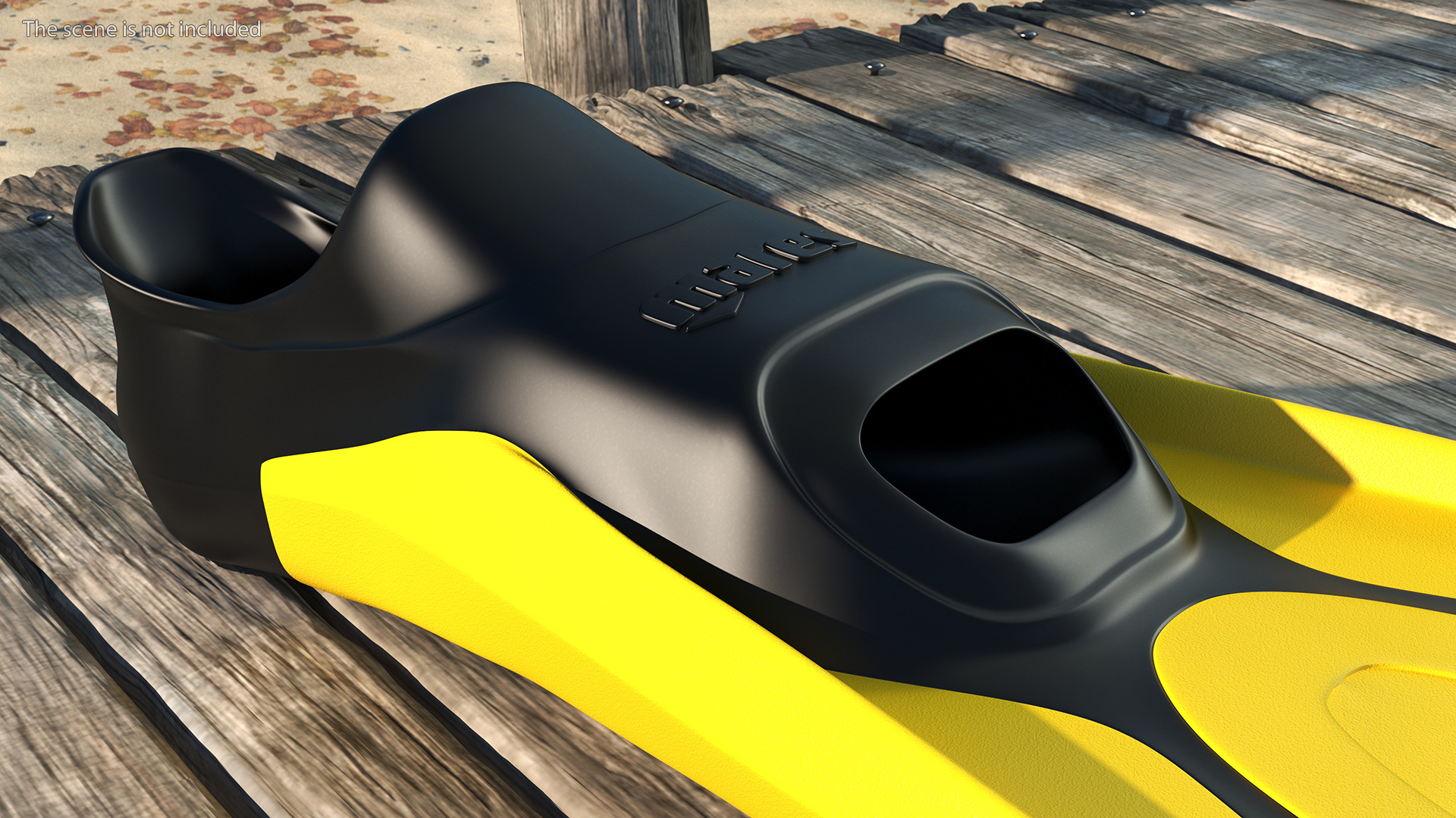3D model Snorkeling Swim Fins