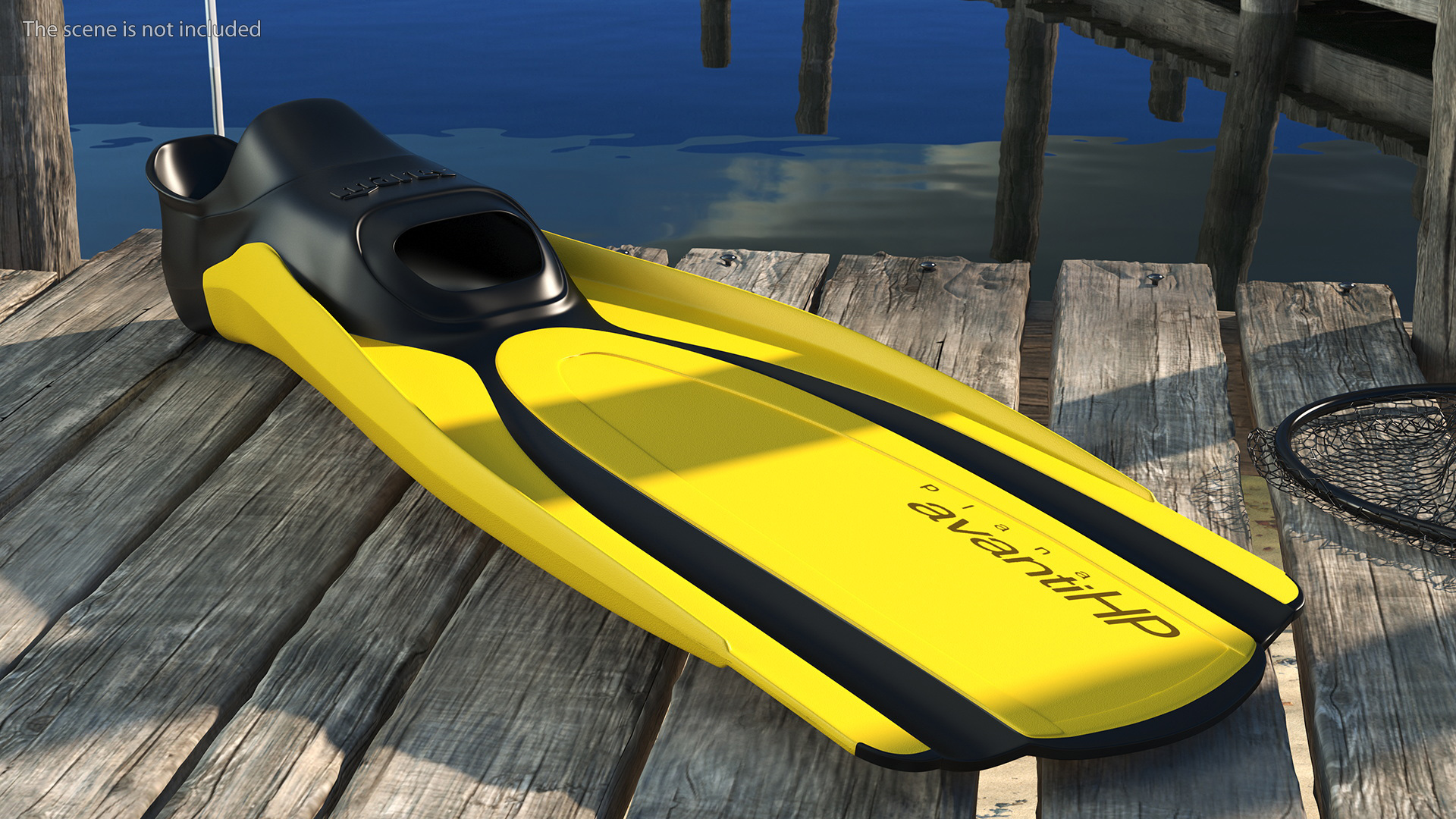 3D model Snorkeling Swim Fins
