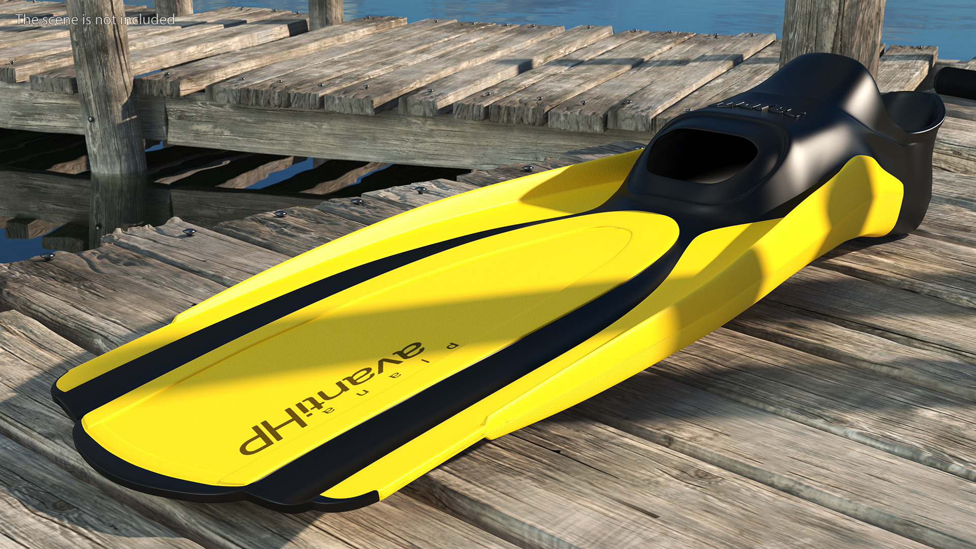3D model Snorkeling Swim Fins