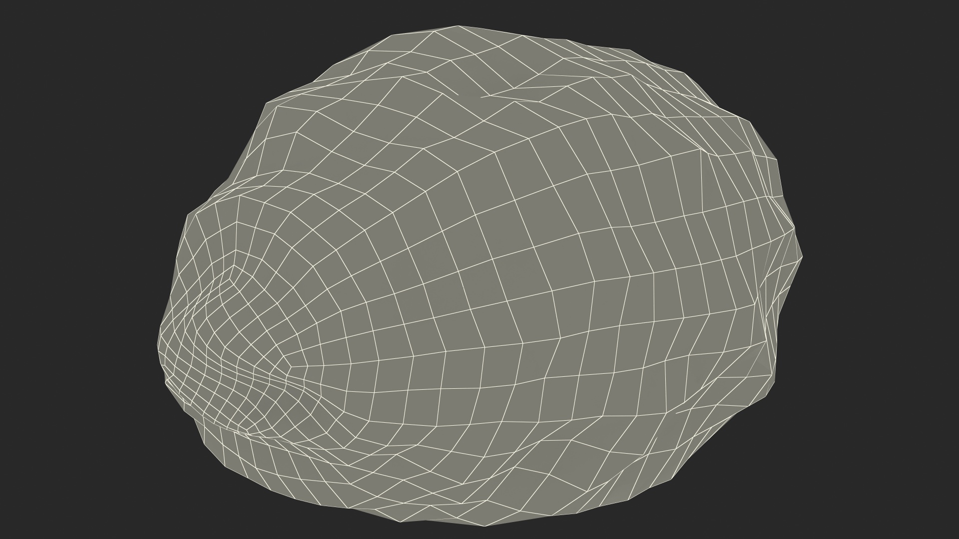 3D model Dried Date Fruit Set