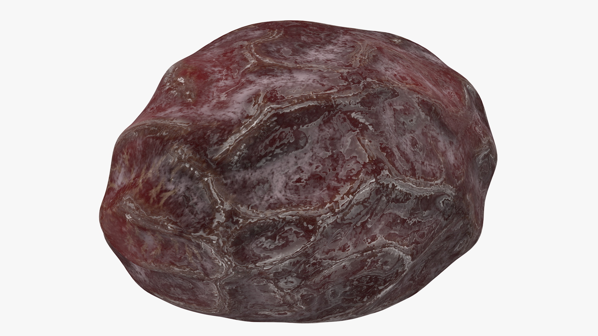 3D model Dried Date Fruit Set